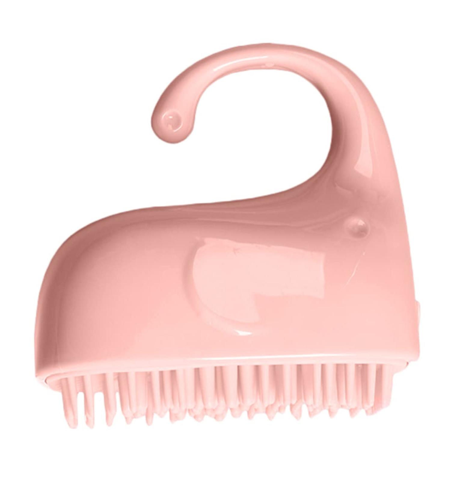 Pink Baby Bath Massager Washer | Portable Infant Shampoo Scrubber | KOMBIUDA - Buy Online on SooperMarket.com