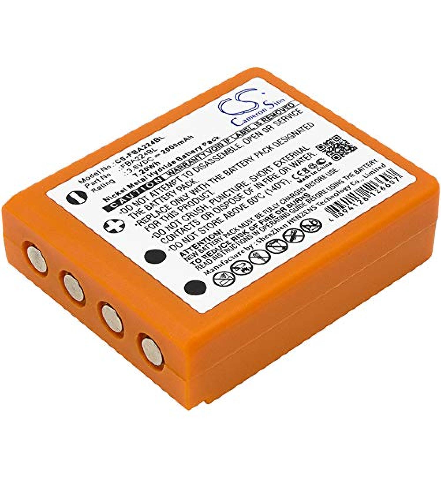 Replacement Battery for HBC Radiomatic Linus 4 Micron 7 Vector Pro & More - 2000mAh Li-Ion Power - Buy Online on SooperMarket.com