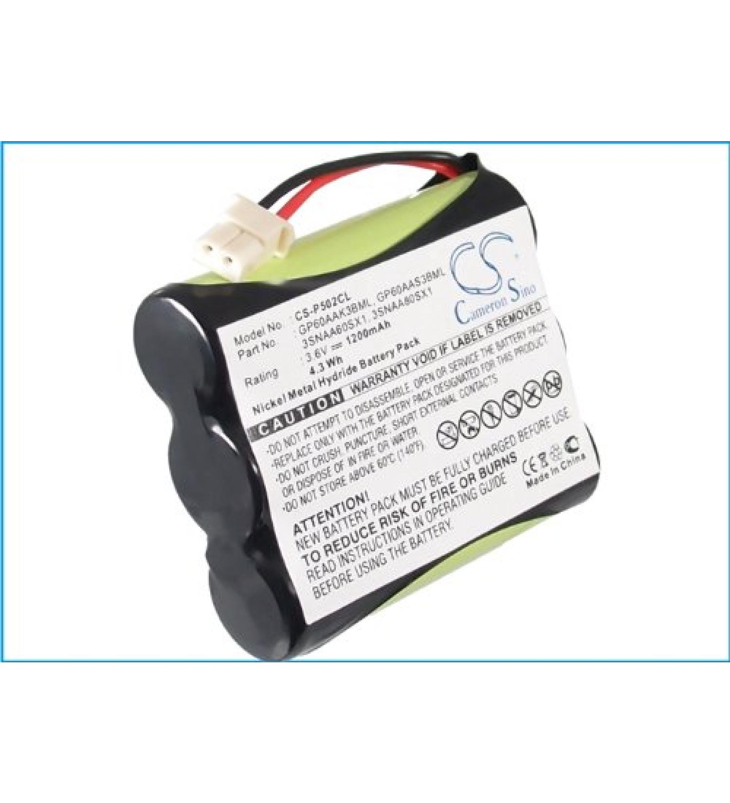 1200mAh Replacement Battery for Clarity C440 - High-Quality 3.6V Cell for Long-lasting Performance - Fast International Shipping - Buy Online on SooperMarket.com