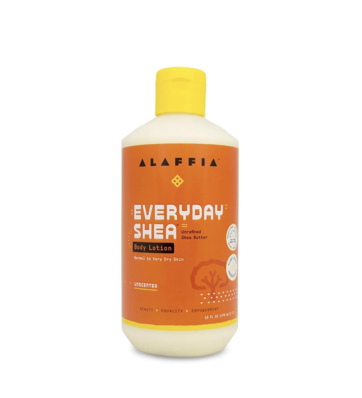 Alaffia Everyday Shea Unscented Body Lotion | Nourishing & Natural Moisturizer | International Shipping Available - Buy Online on SooperMarket.com