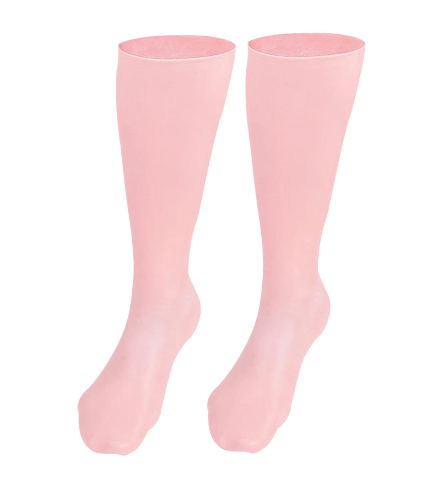 Moisturising Socks 1Pair Anti Slip Elastic Silicone Socks Comfortable Overnight Gel Socks Reusable Foot Moisturiser Socks for Repairing Dry Feet (Pink) Style2 - Buy Online on SooperMarket.com
