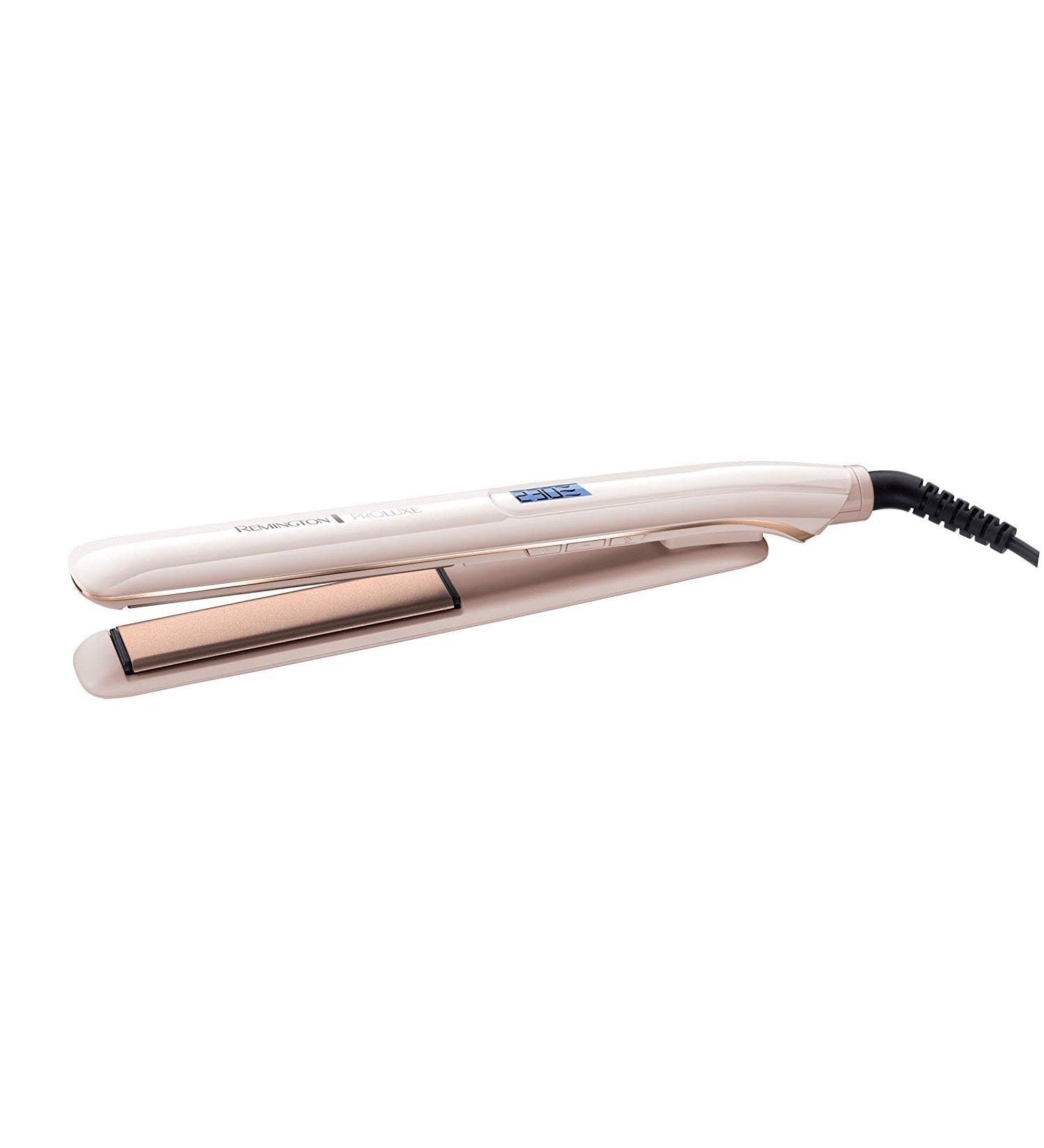 Remington Proluxe Ceramic Hair Straightener - Rose Gold S9100: Pro+ Low Temperature Setting - Buy Online on SooperMarket.com