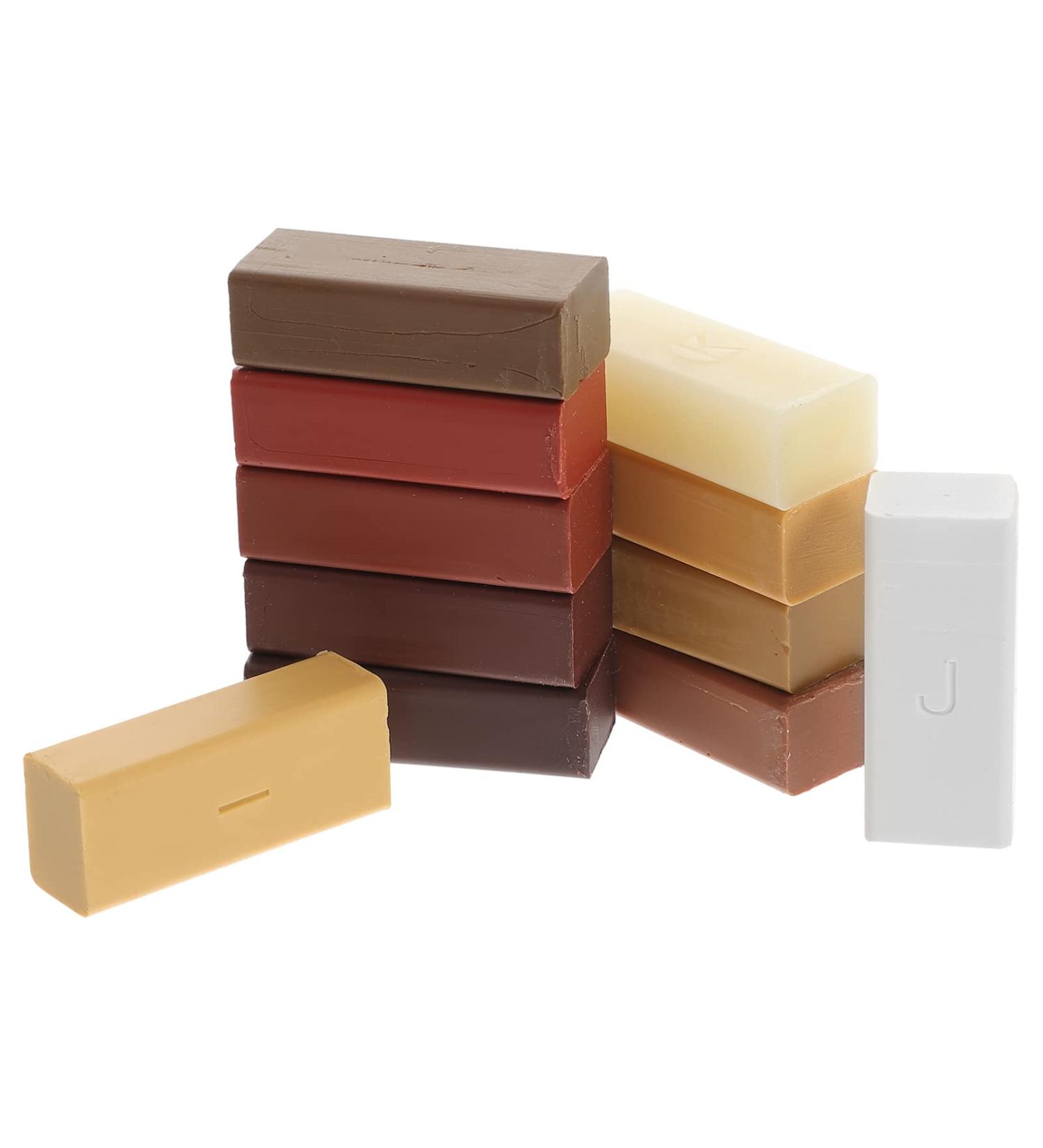 Angoily Floor Repair Wax Set - Quick Drying Laminate & Wood Scratch Remover | Touch Up Kit for Furniture & Floors - Buy Online on SooperMarket.com
