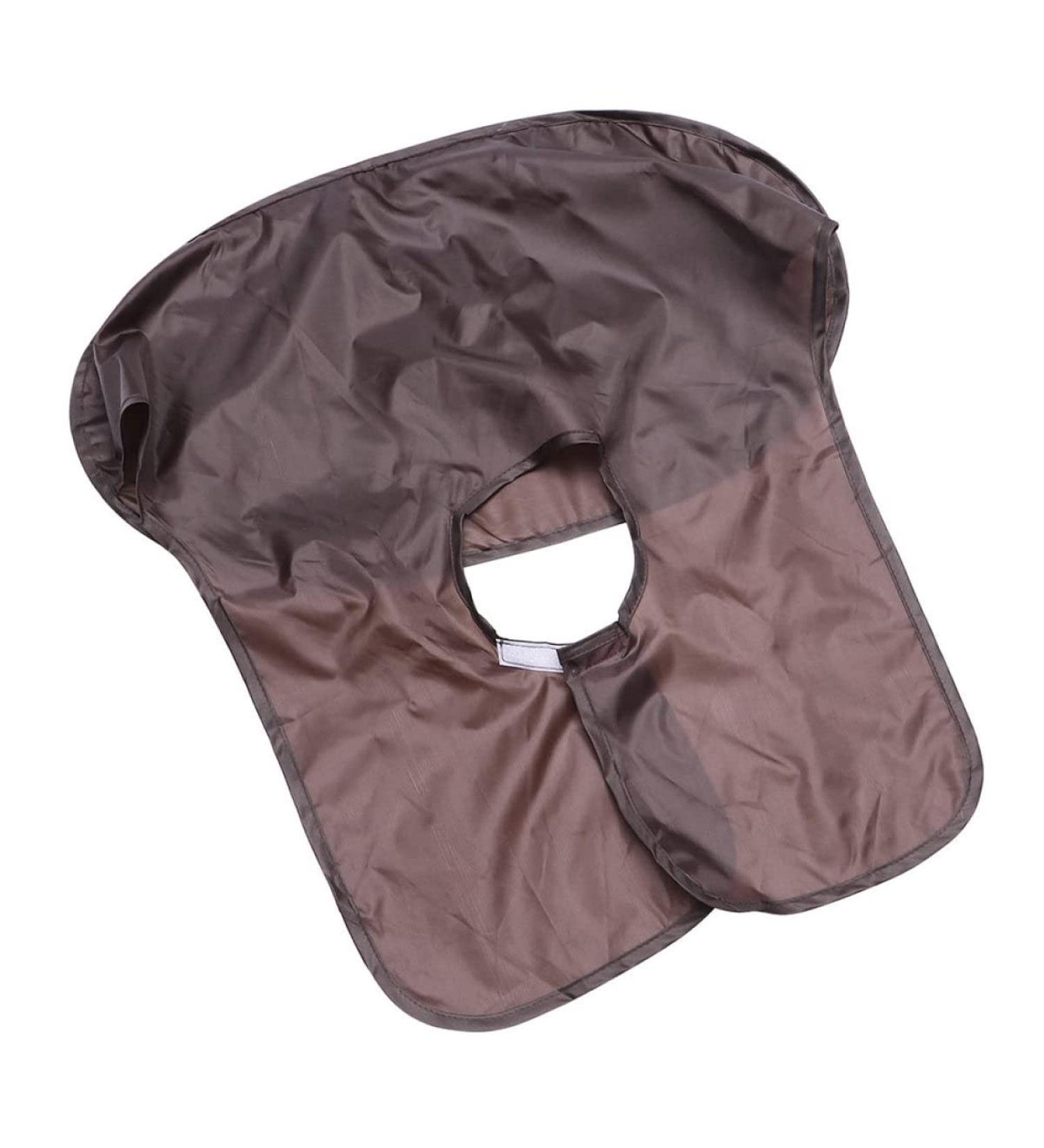 FRCOLOR Beard Shaving Cloth Bib - Men's Grooming Apron for Hair Cutting - Hair Catcher Cape for Beard Trimming - Polyester Material - Buy Online on SooperMarket.com