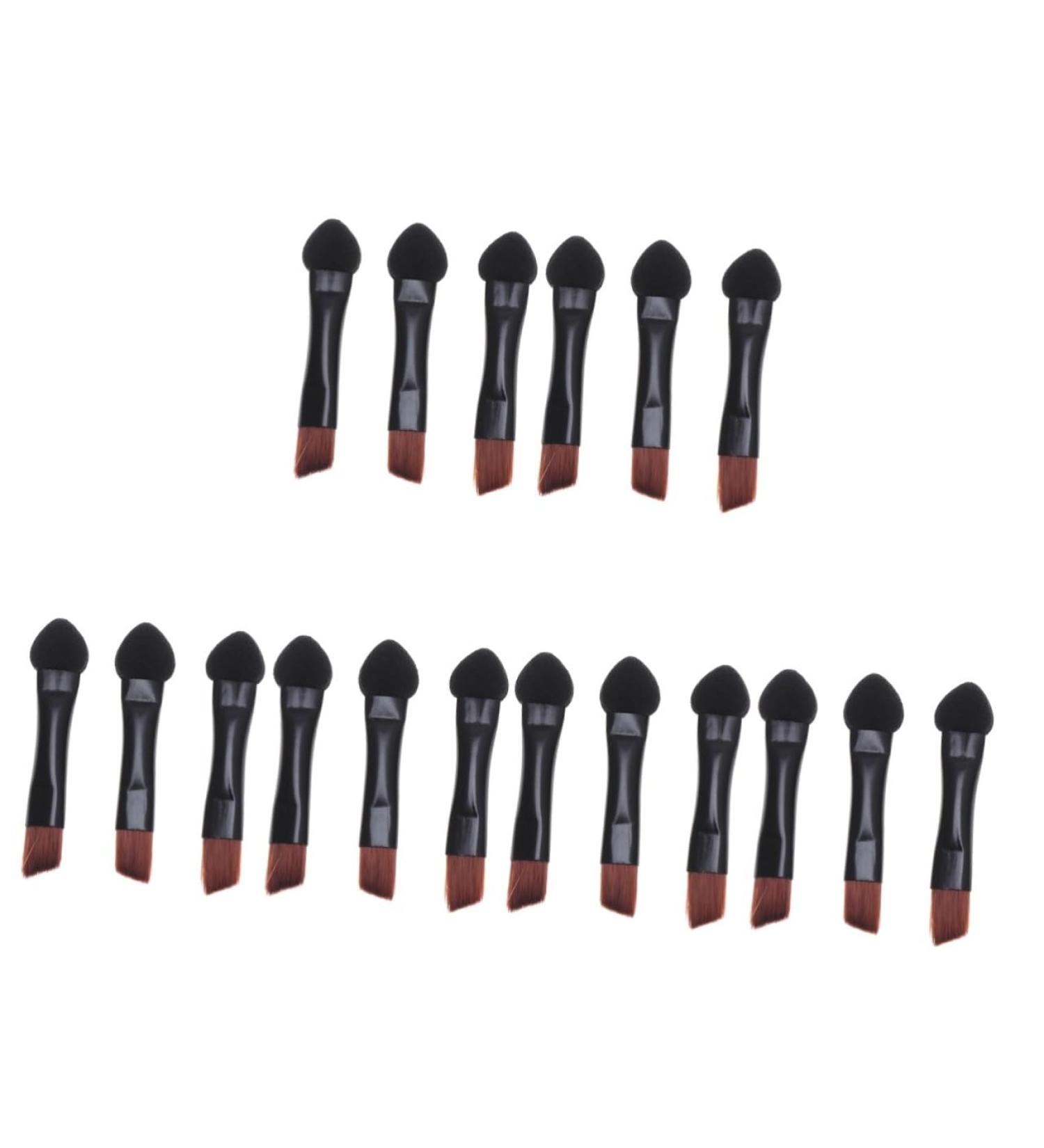 FOYTOKI 60 Pcs Blending Brush Dual Sided Eyeshadow Brush Sponge Cosmetics Shine Mini Makeup Wtips Eyelash - Buy Online on SooperMarket.com