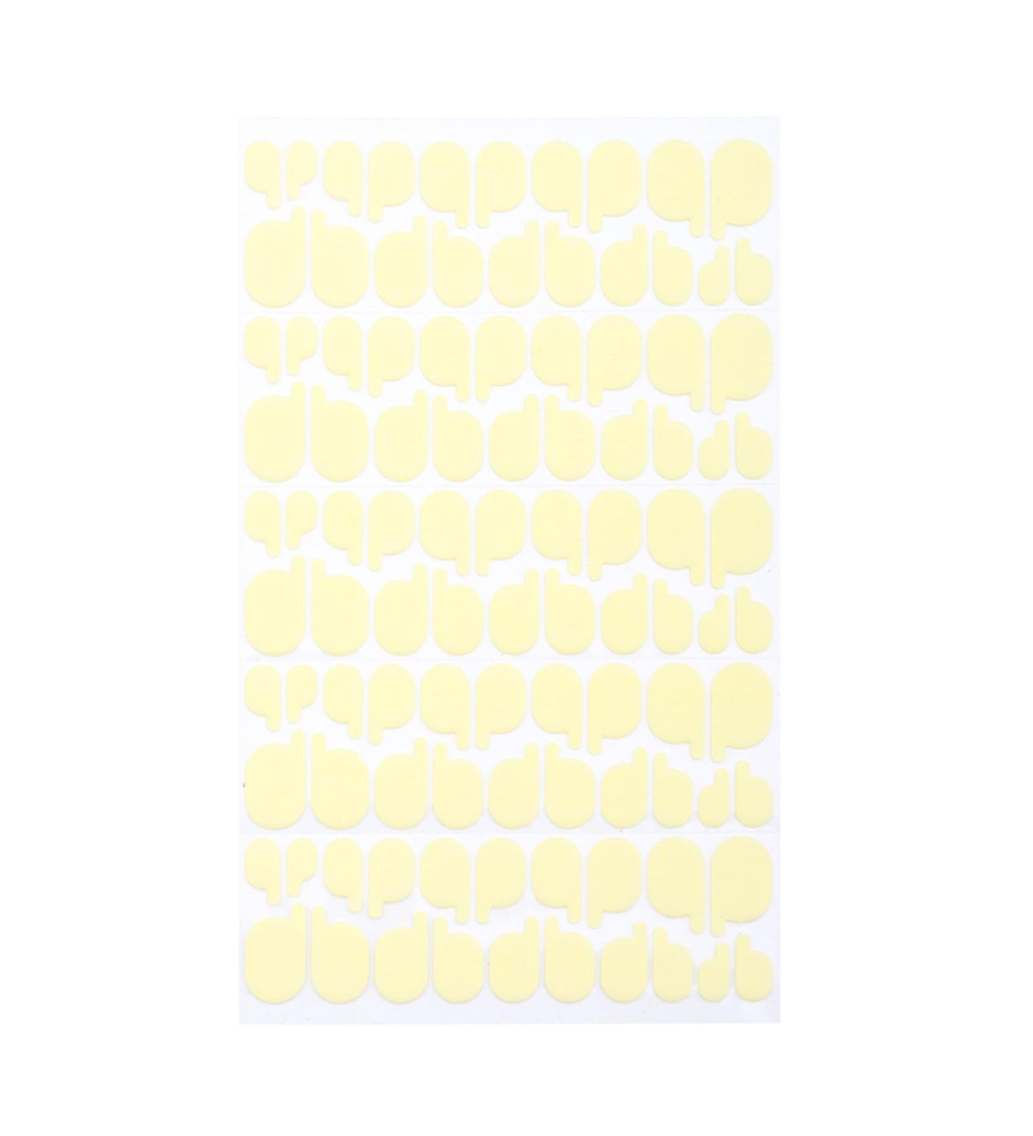 1 Sheet Double Sided Press On Tab Clear Adhesive Tape Easy To Use Adhesive Tab For False Nails Display - Buy Online on SooperMarket.com