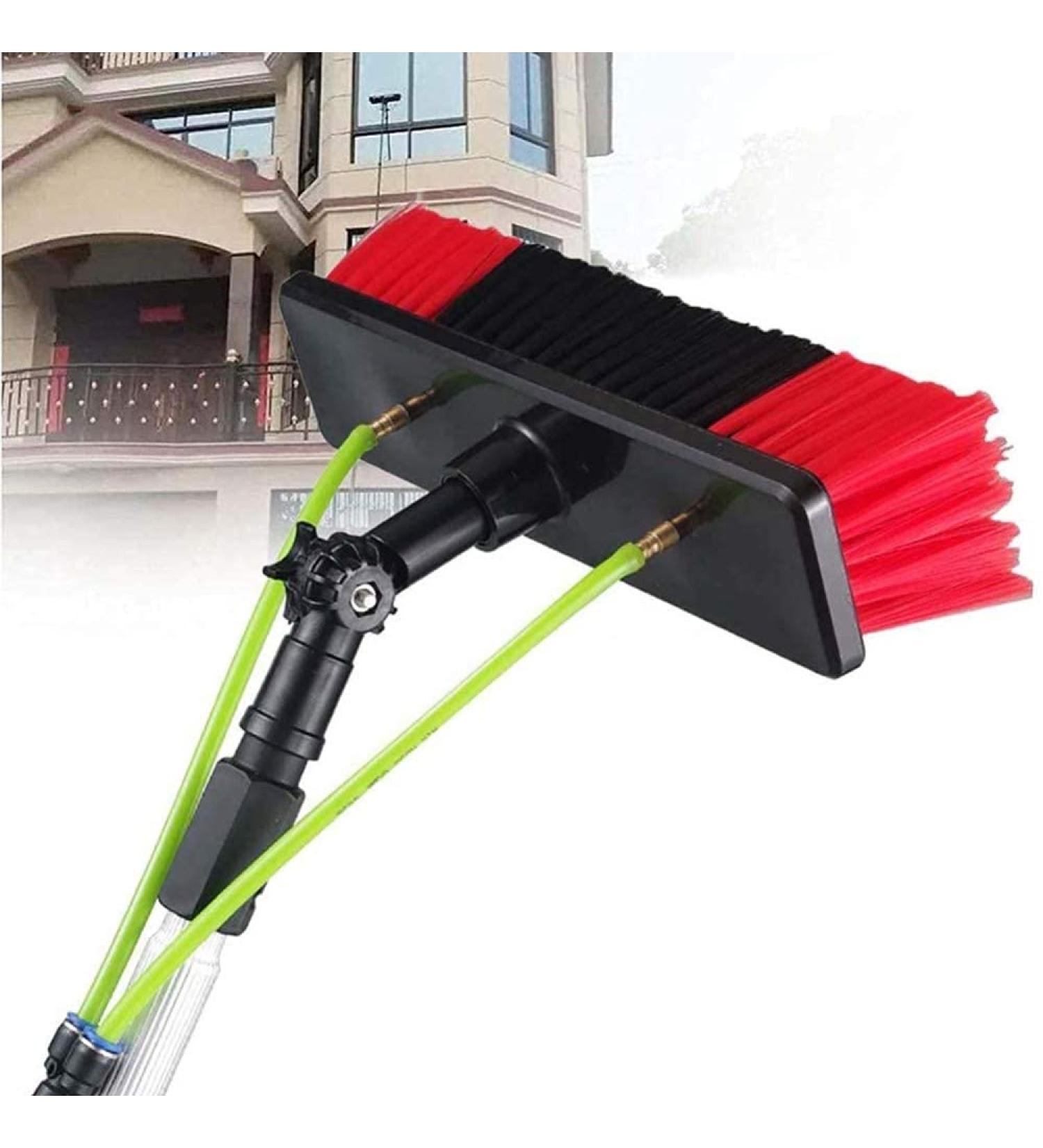 Photovoltaic Panel Cleaning Window Clean 3-12M Water Fed Telescopic Brush Extendable Cleaner Conservatory Roof Cleaning Tools Pole/6M Rod 35cm Brush Head 5M/17FT - Buy Online on SooperMarket.com
