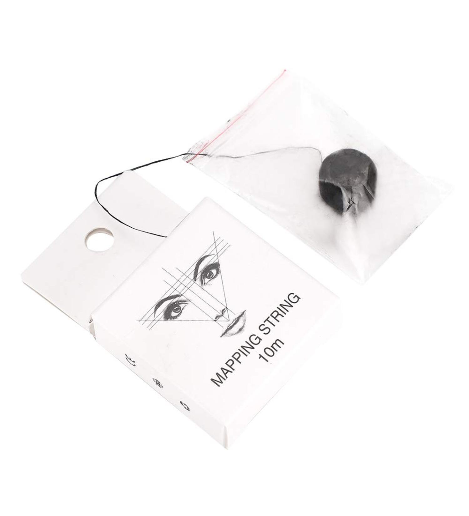 Pre-Inked Mapping String for Eyebrow Measuring Microblading Eyebrow Marker Thread Line Tool Microblading Supplies (10m) (10m) - Buy Online on SooperMarket.com