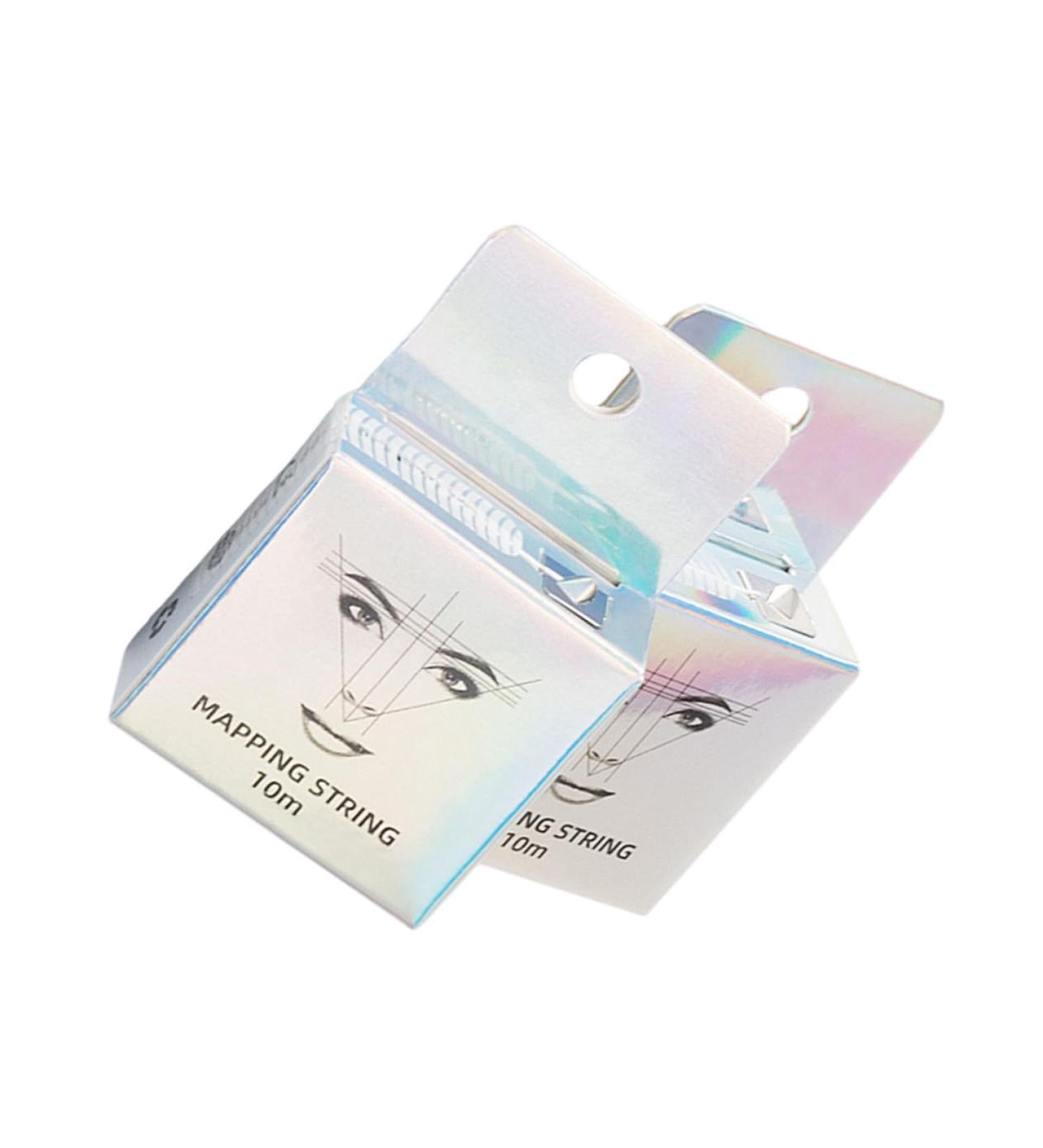Baluue 2pcs Eyebrow Positioning Line Makeup Supplies Eyebrow Ruler Eyebrow Tools Digital Ruler Nylon - Buy Online on SooperMarket.com