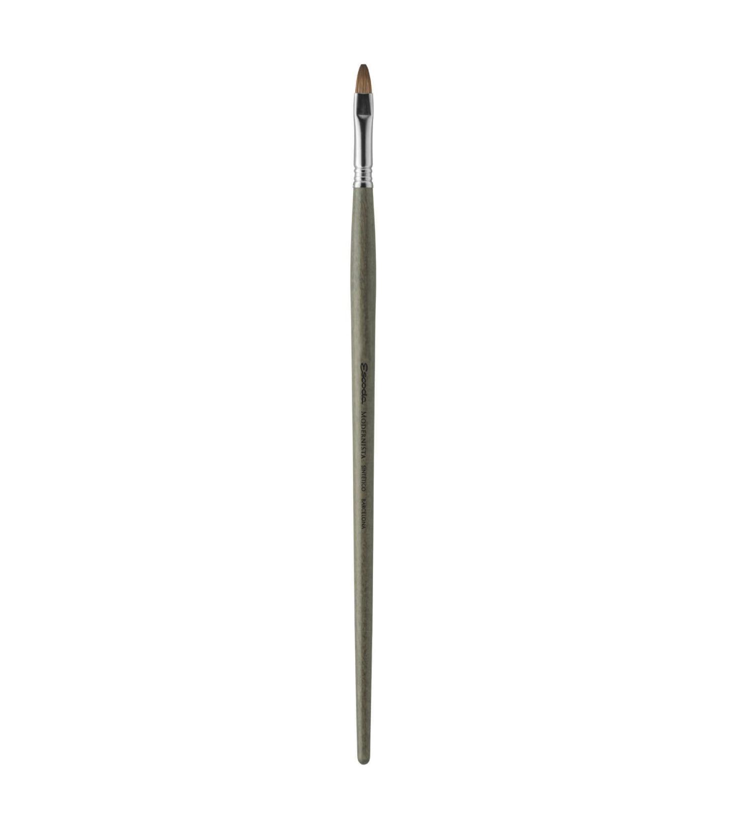 Escoda Modernista 4050 Synthetic Mongoose Bright/Shader Brush - Size 8, for Oil & Acrylic Painting - Buy Online on SooperMarket.com