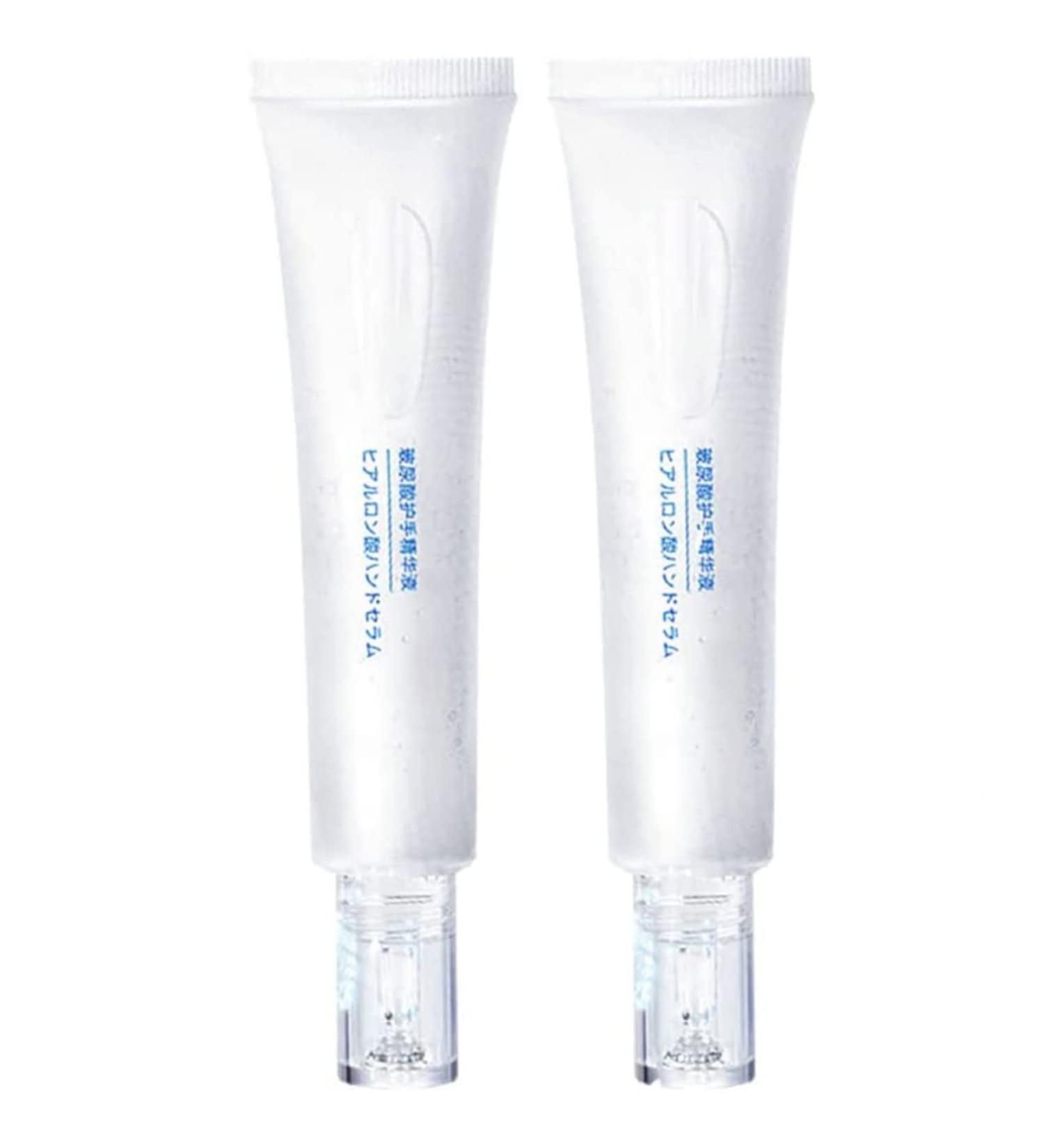 Hyaluronic Acid Hand Care Essence - Anti-Aging Moisturizing & Pore Shrinking | Repair Hand Lines (2PCs) - Buy Online on SooperMarket.com