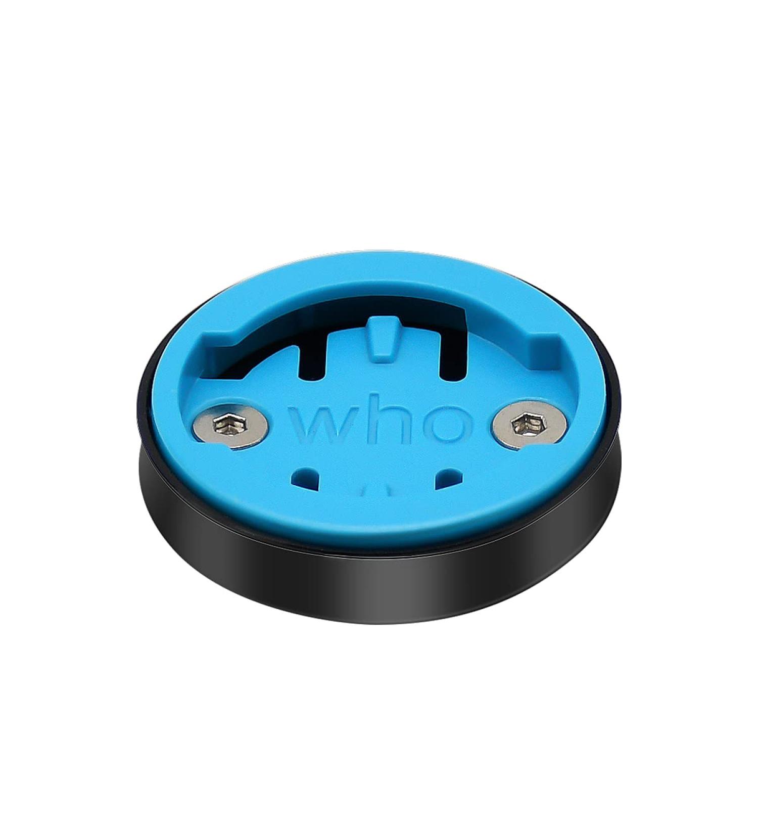 Thinvik Bicycle Stem Headset Top Cap Mount for Wahoo Mini, Elemnt & Bolt - Pro-Blue Insert | CNC Aluminum Alloy | GPS Bike Computer - Buy Online on SooperMarket.com