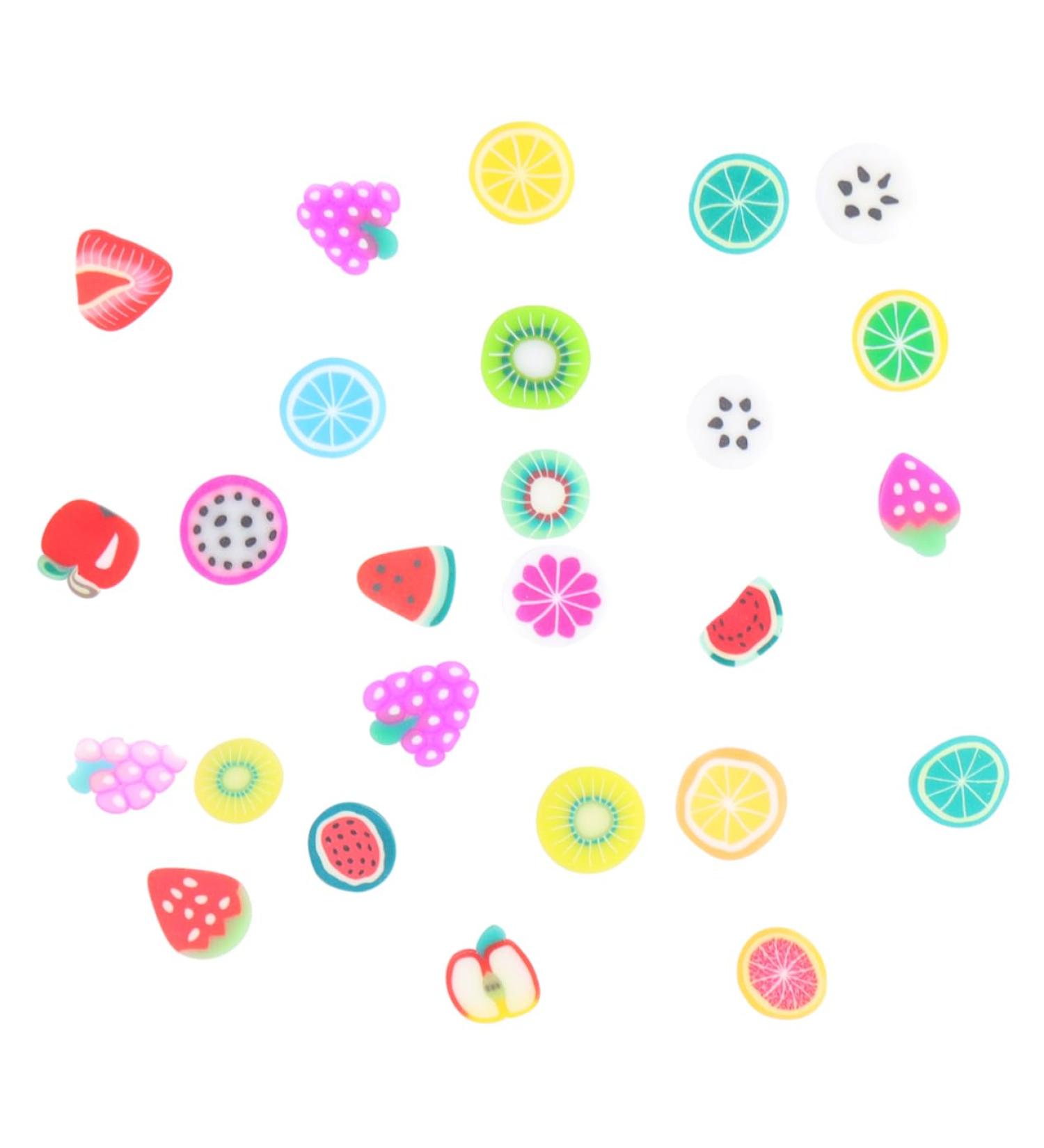 Healeved 5000pcs Fruit Slices Nail Slice Decorations Diy Craft Slices Slice Nail Decoration Nail Decor Slices Nail Art Diy Slices 3d Polymer Slices Nail Decals Nails Gel Clay Manicure - Buy Online on SooperMarket.com