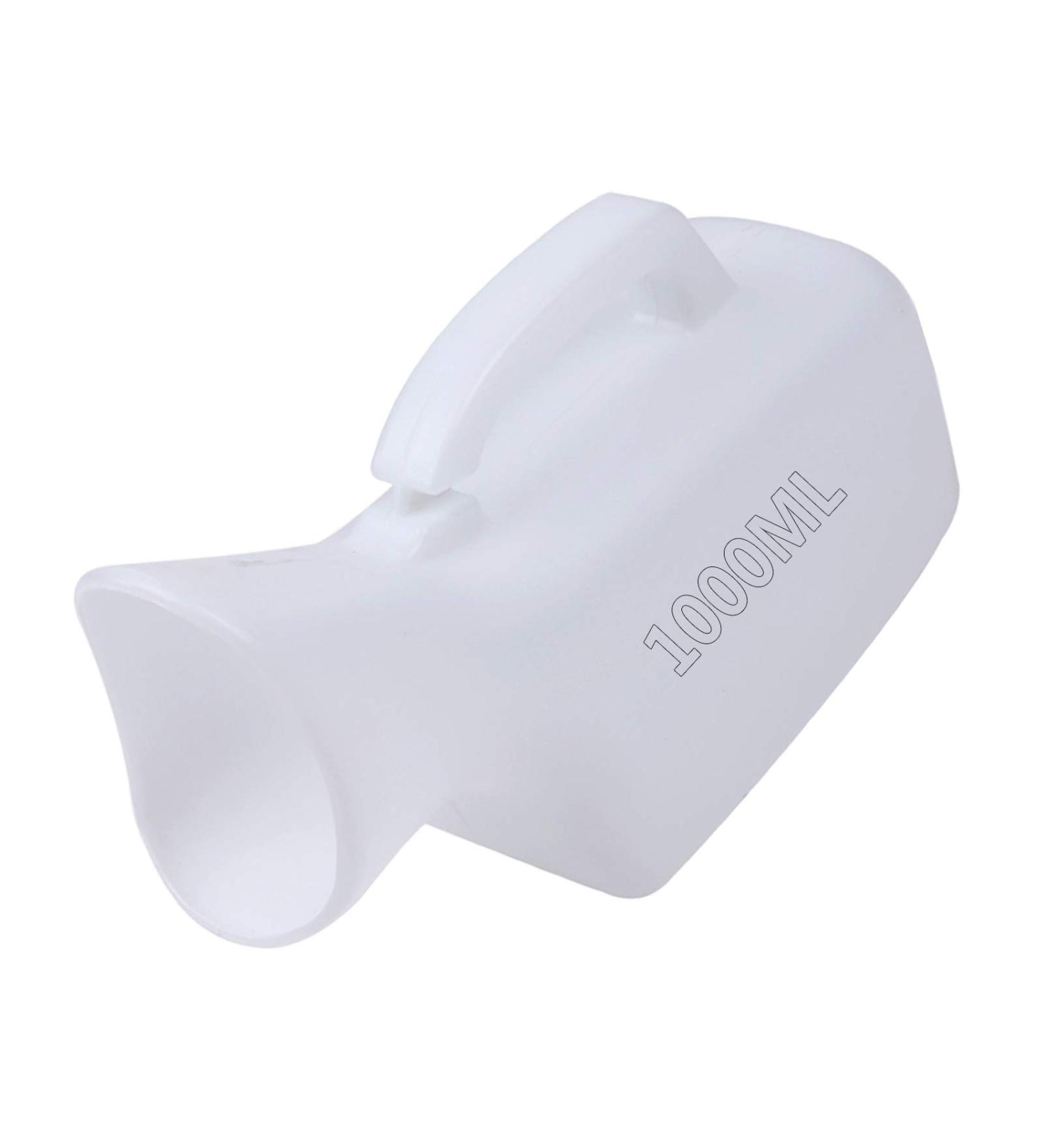 Leakproof Urinal Unisex Urinal Pee Bottle 1000ML Unisex Urinal with Lid Portable Emergency Male Female Pee - Buy Online on SooperMarket.com