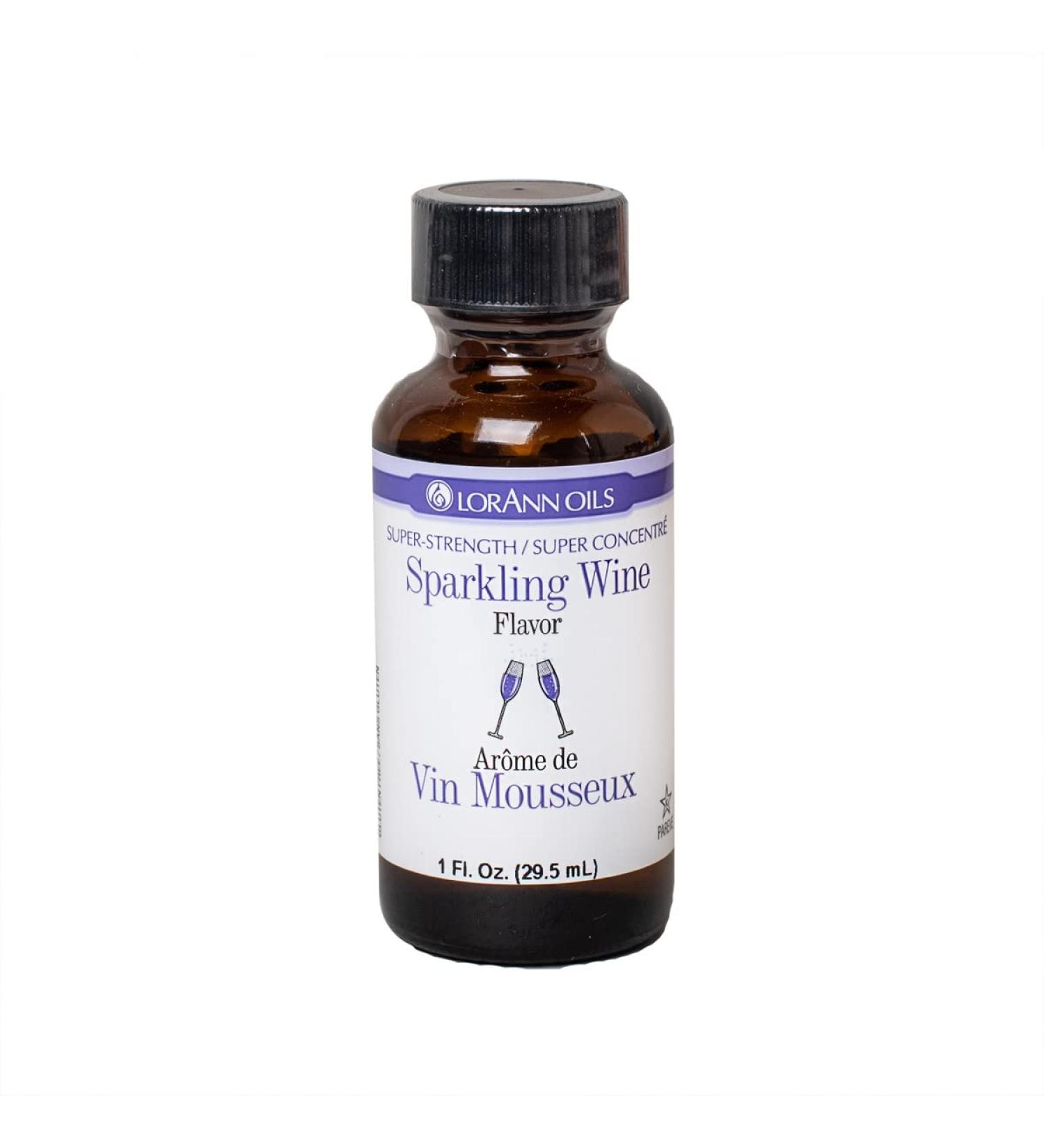 LorAnn Sparkling Wine SS Flavor - 1 oz Bottle | Premium Quality Extract for Baking & Crafting - Buy Online on SooperMarket.com