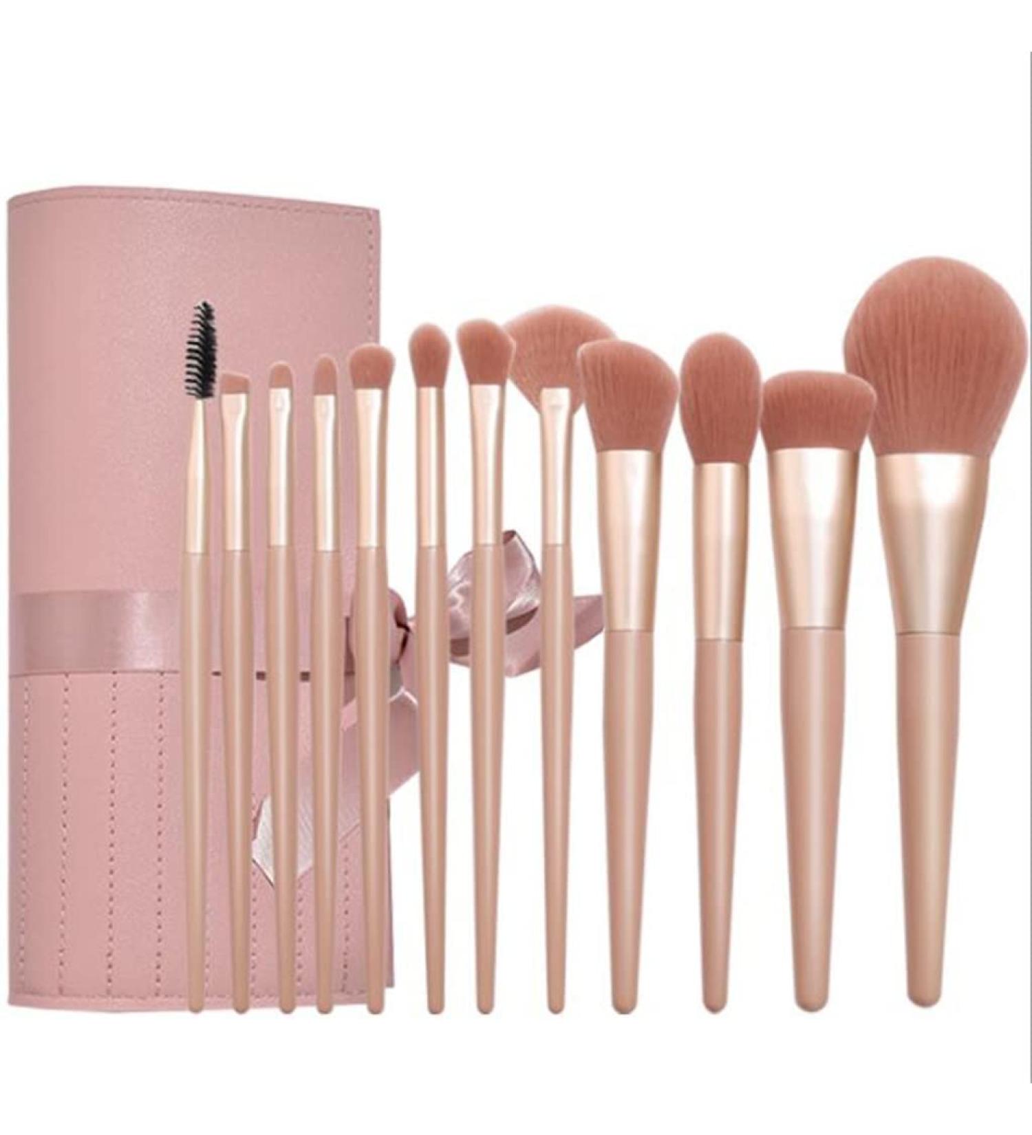 DFHBFG 12-Piece Makeup Brush Set - Beginner Friendly Soft Eyeshadow Brushes for Flawless Application - Buy Online on SooperMarket.com