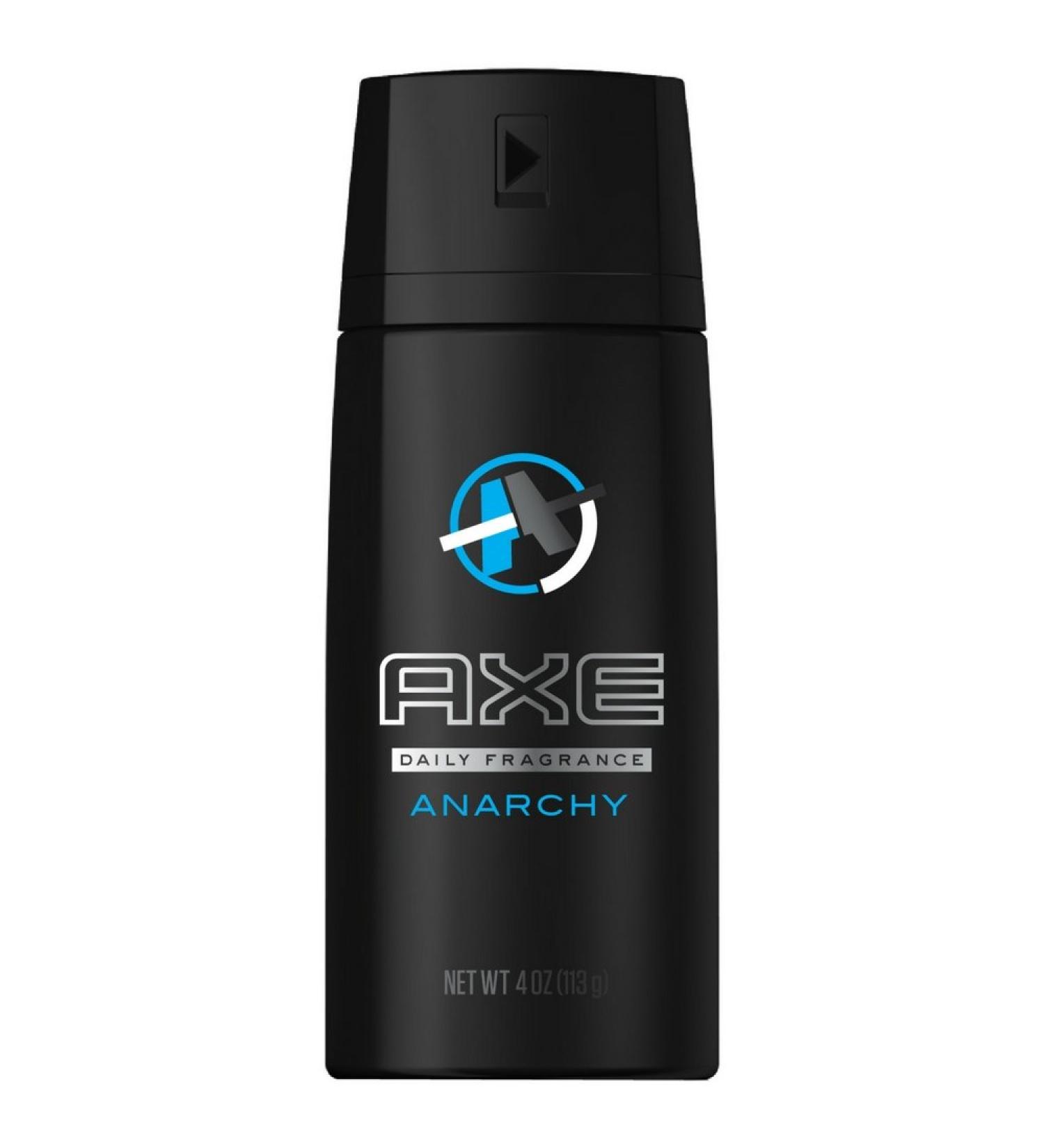 AXE Daily Fragrance Anarchy 4 oz (Pack of 5)