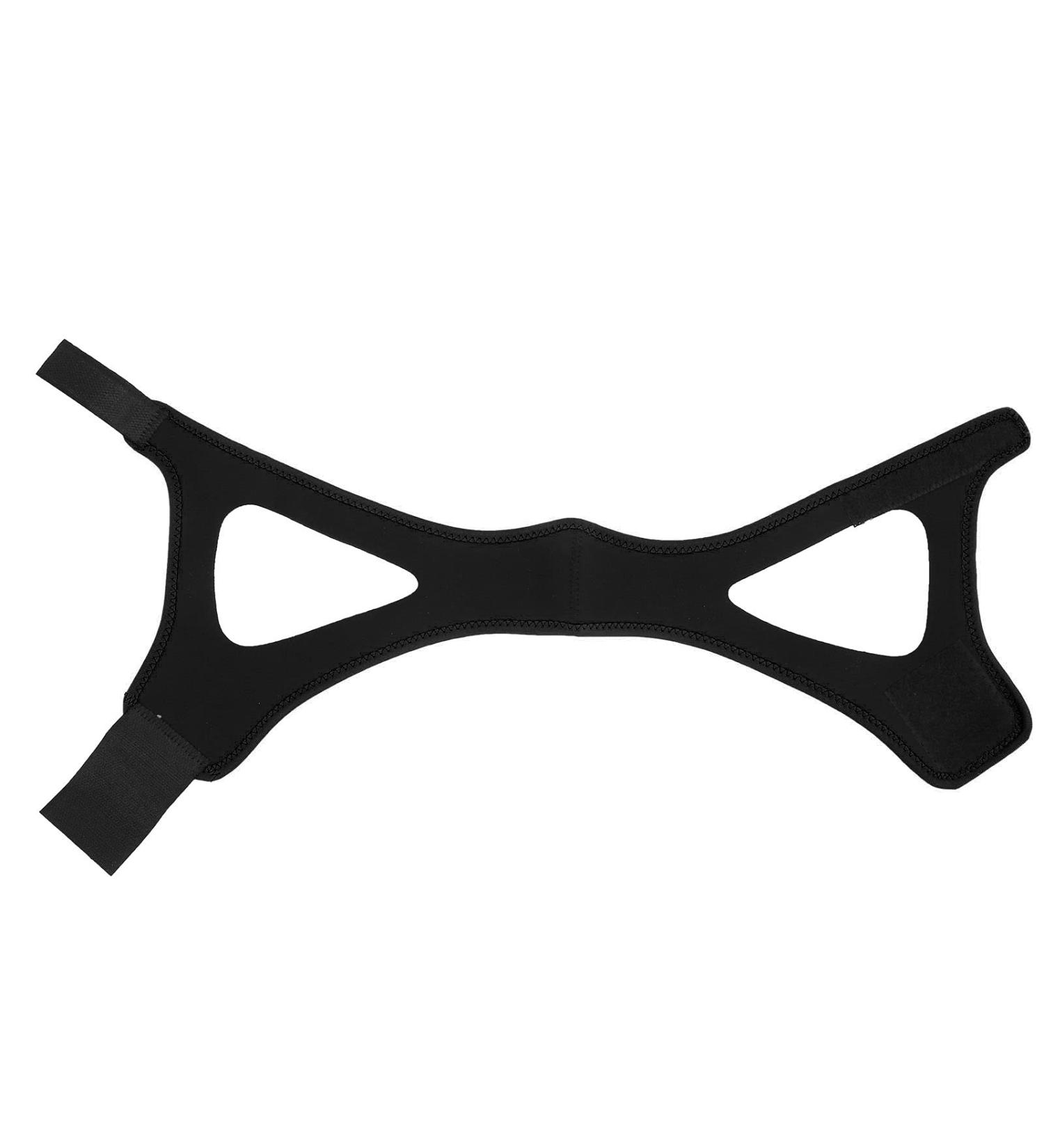 Adjustable Self-Adhesive Anti Snore Chin Strap - Black - Buy Online on SooperMarket.com