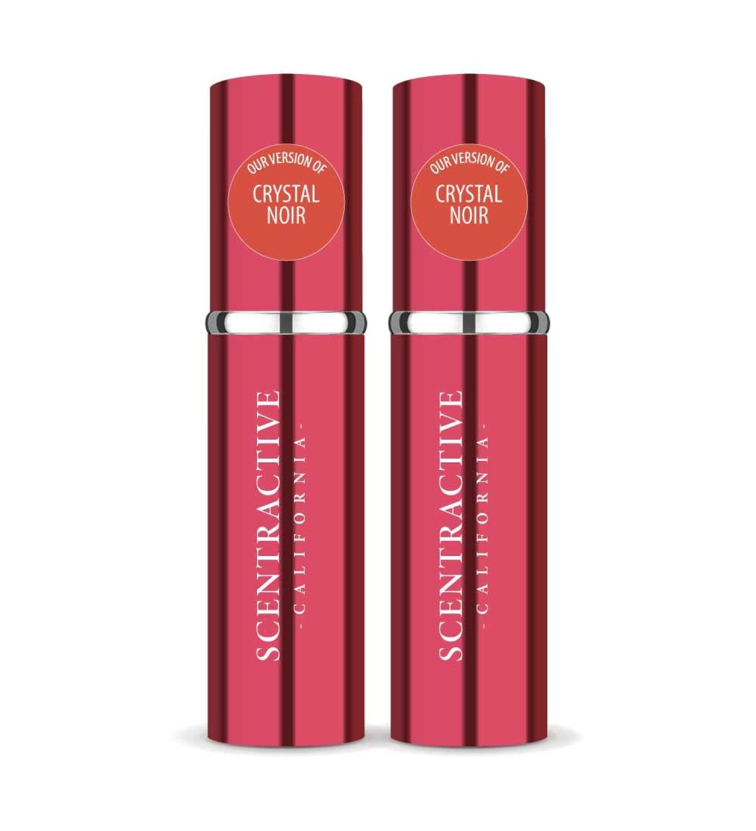 CA Perfume Impression of Crystal Noir For Women Replica Version Fragrance Dupes Concentrated Long Lasting Eau de Parfum Spray Refillable Atomizer Bottle 0.17 Fl Oz/5ml-X2 VRSC CRYSTAL NOIR IMPRESSION 0.34 Fl Oz (Pack of 1) - Buy Online on SooperMarket.com