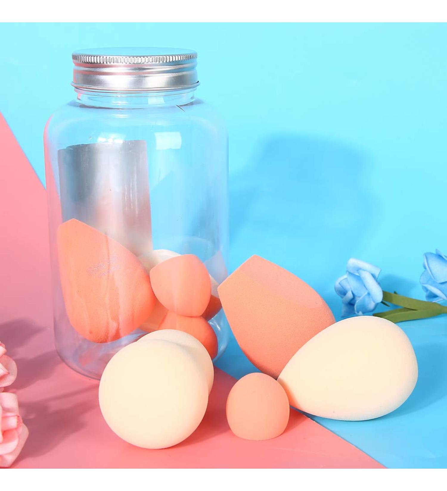 Zetiling 8PCS Makeup Sponge Set - Hypoallergenic Dual Use Wet & Dry Powder Puff Tool for All Makeup Artists - Beginner & Professional - 2 Color Pack - Buy Online on SooperMarket.com
