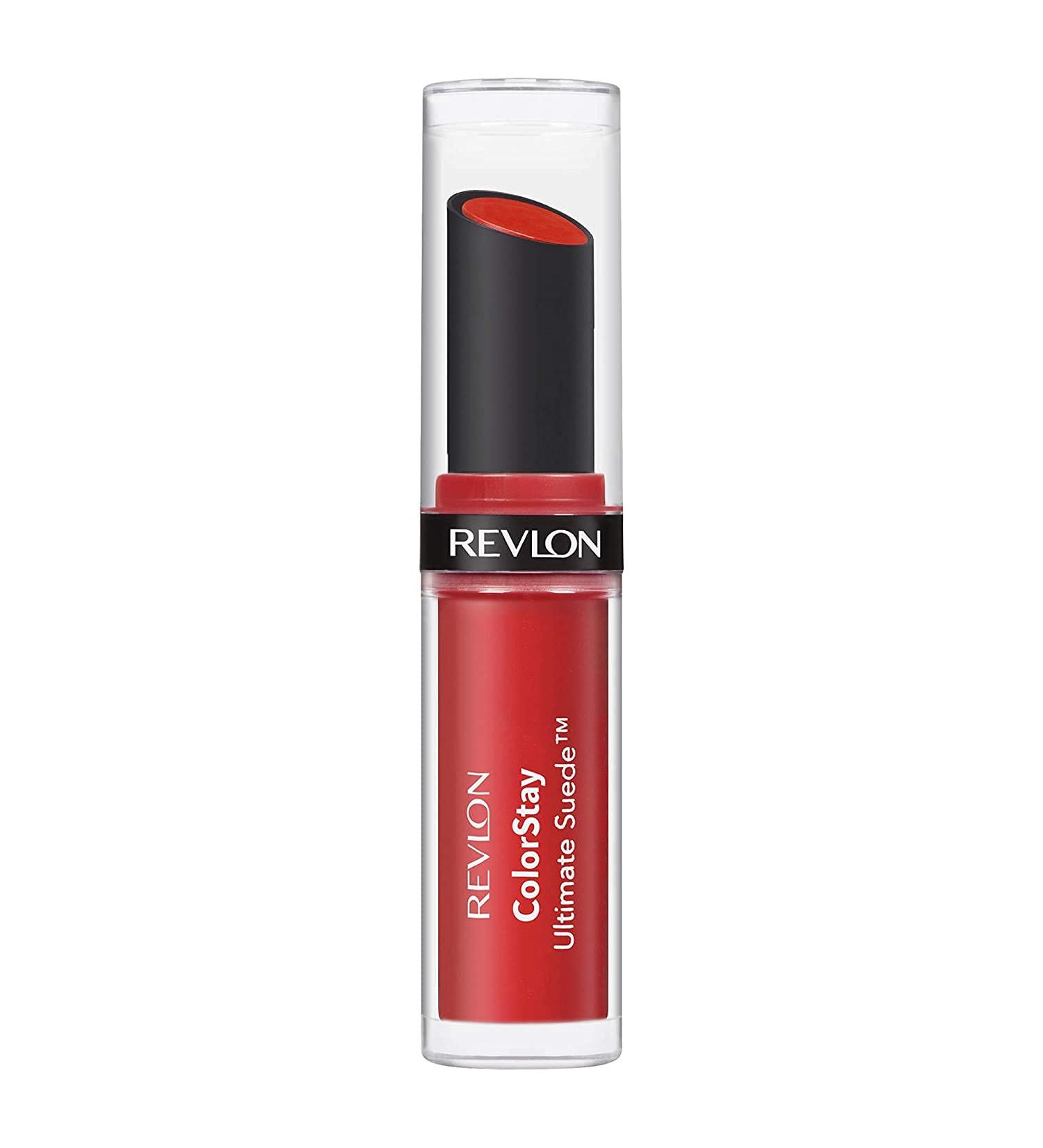 Revlon ColorStay Ultimate Suede Lipstick 093 Chic - Moisturizing High Impact Lip Color with Vitamin E - Boho Chic 0.09 Oz - Buy Online on SooperMarket.com