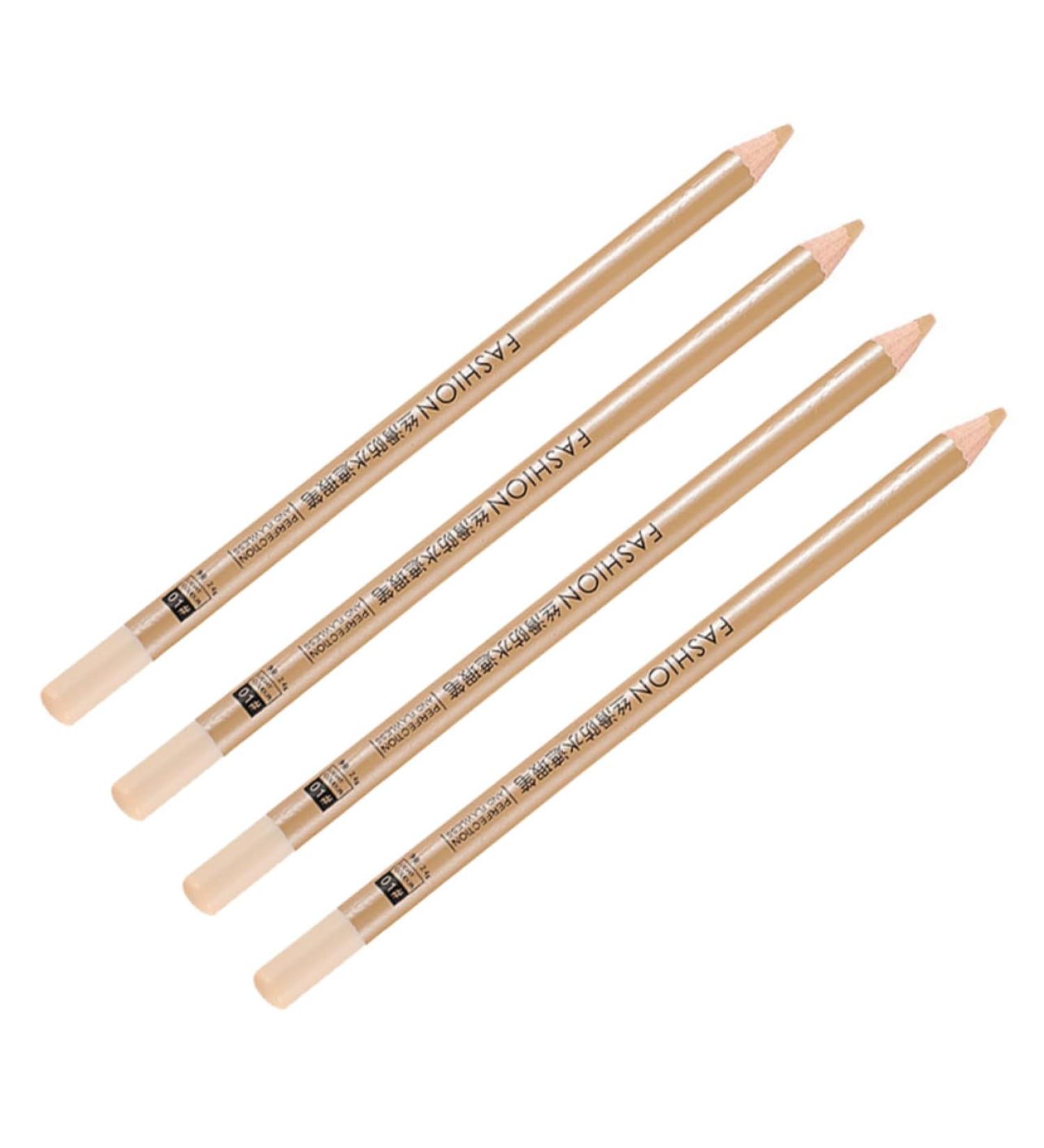 BELLIFFY 4pcs Concealer Pen Make up Concealer for Face Pot Concealer Eye Concealer Wooden White 1 g (Pack of 1) White - Buy Online on SooperMarket.com