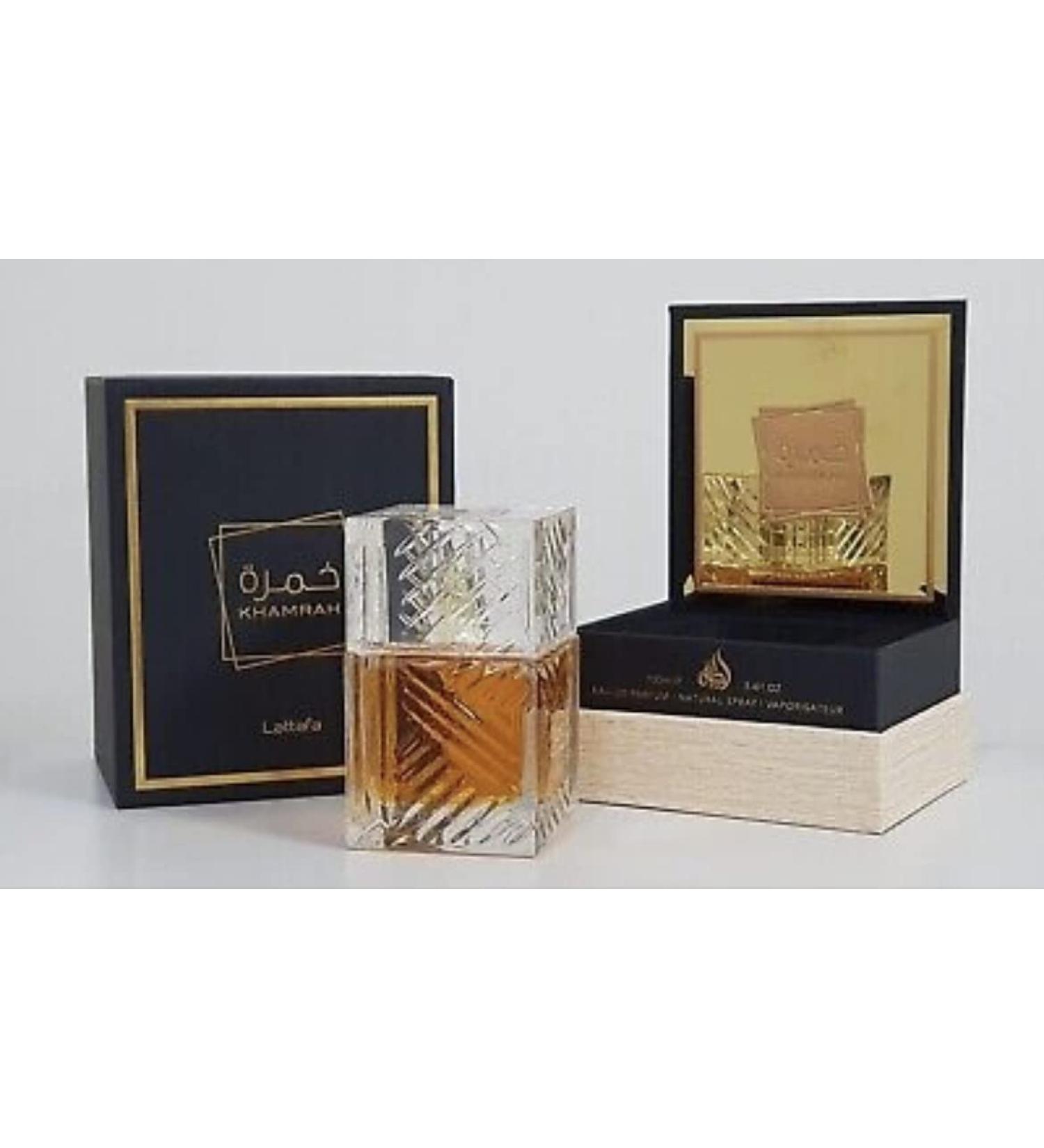 Lattafa Perfumes Khamrah EDP 100ml - Vanilla Sweet Unisex Parfum - Buy Online on SooperMarket.com