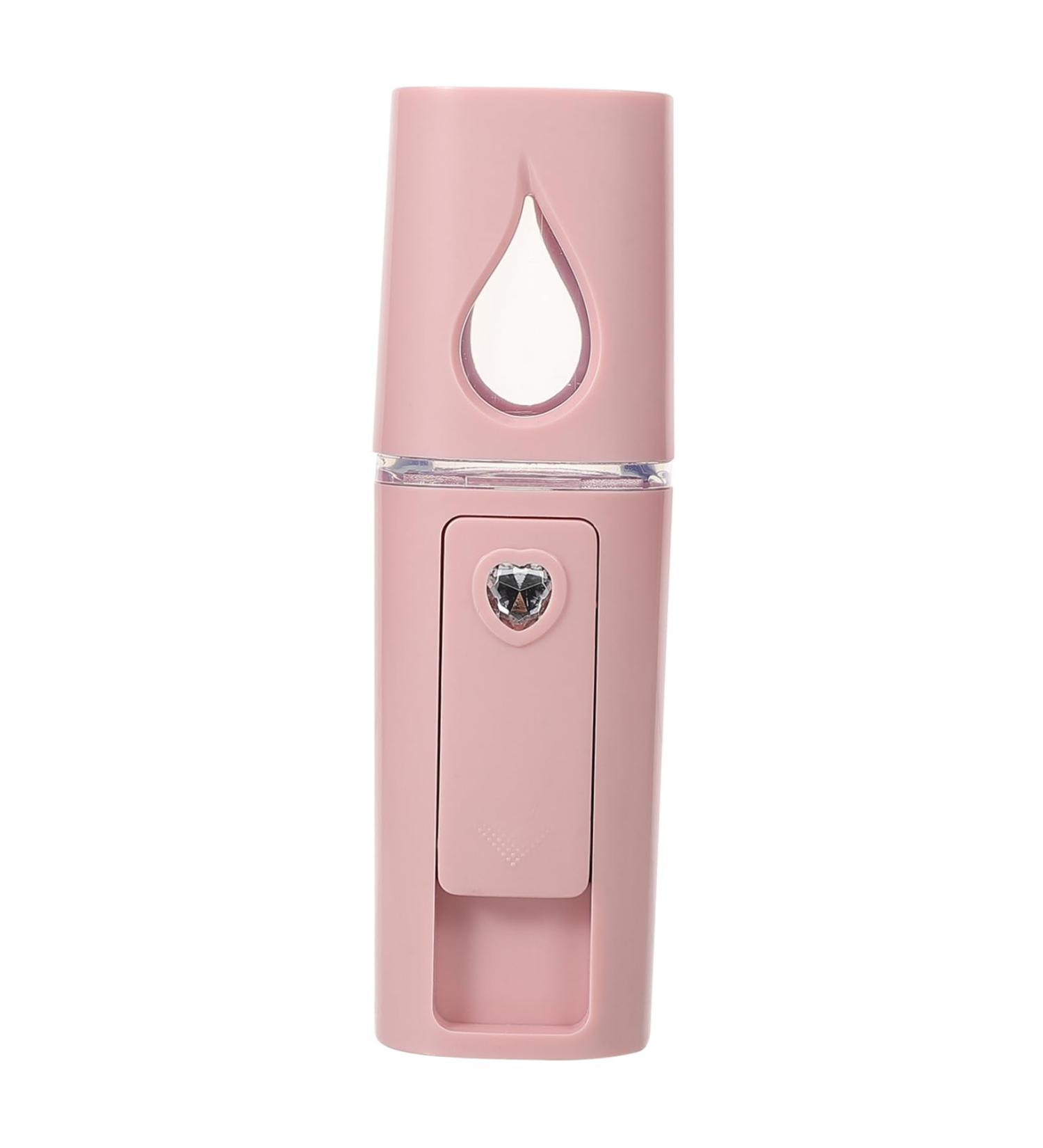 Baluue Hydrating Beauty Instrument Face Mister Mini Face Steamer Personal Humidifier for Face Abs Pink - Buy Online on SooperMarket.com