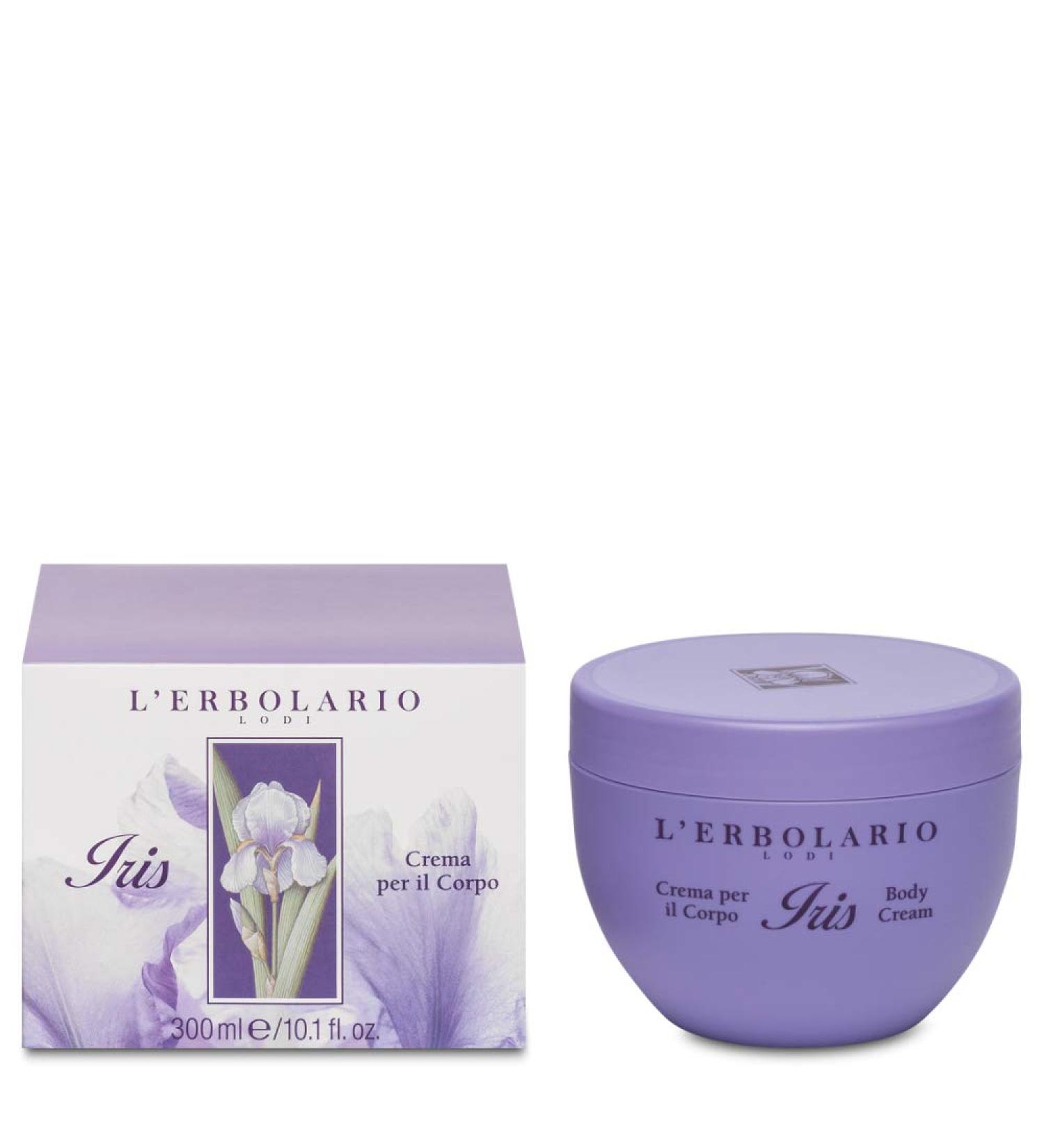 LErbolario Iris Body Cream For Women 10.1 oz Body Cream