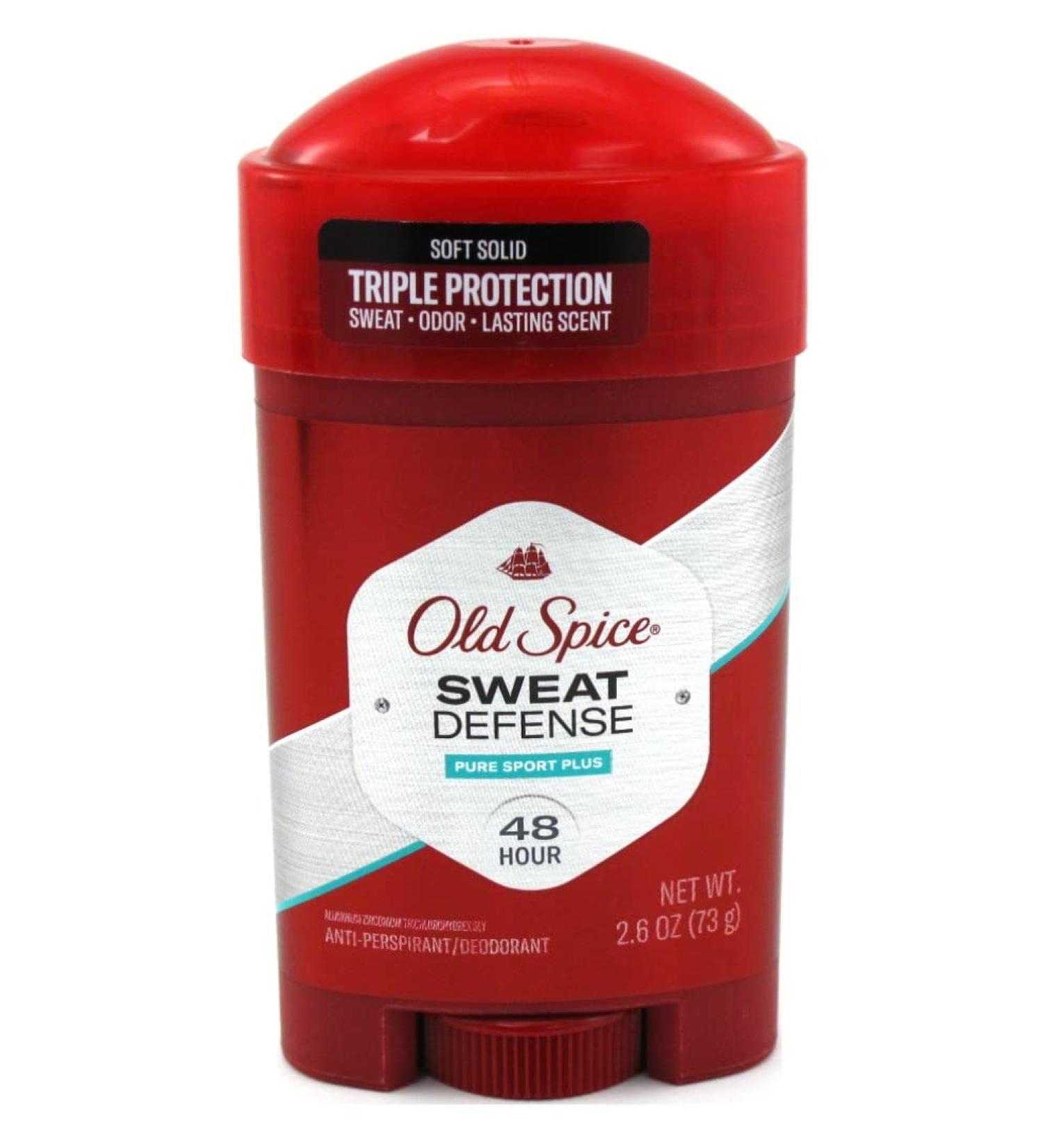Old Spice Pure Sport+ Soft Solid Anti-Perspirant 2.6 oz (Pack of 2) - Buy Online on SooperMarket.com