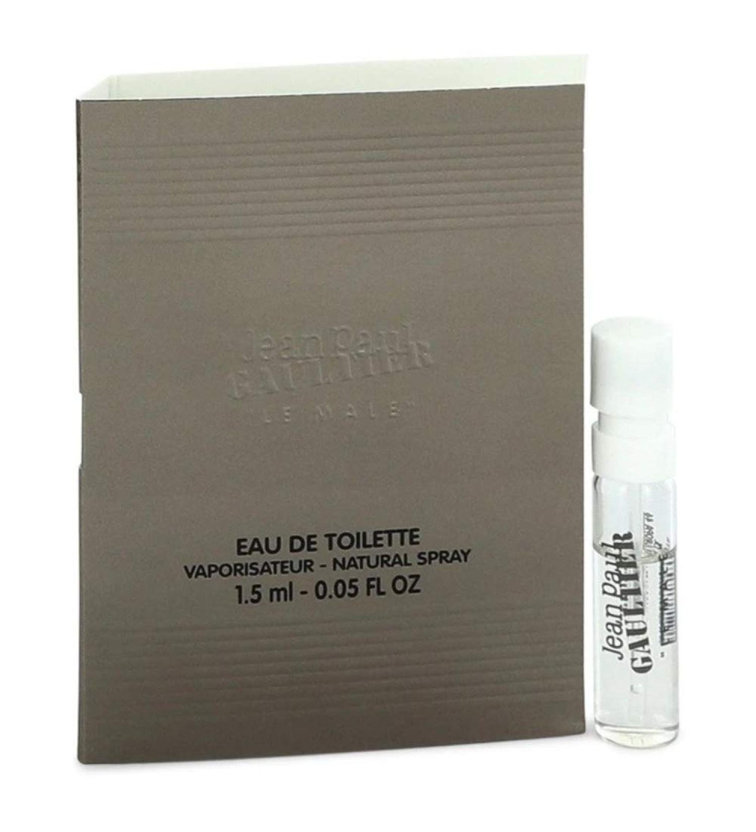 Jean Paul Gaultier Le Male 0.02 oz / 1 ml Eau De Toilette Vial for Men Jean Paul Gaultier Le Male 1 Fl Oz (Pack of 1)