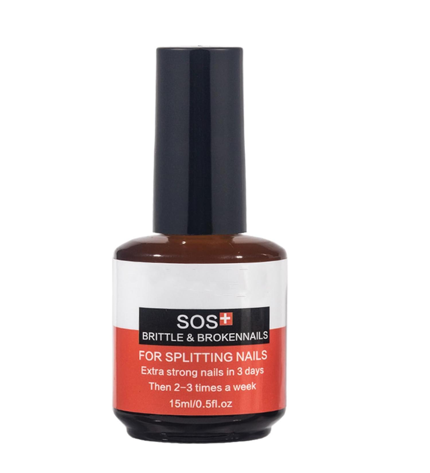 Broken & Brittle Nail Treatment - Multi-purpose Nail Strengthener - Strengthening Hardening Conditioner - Extreme Strength Nail Serum - Quick Help for Split Brittle and damaged Nails 15ML - Buy Online on SooperMarket.com