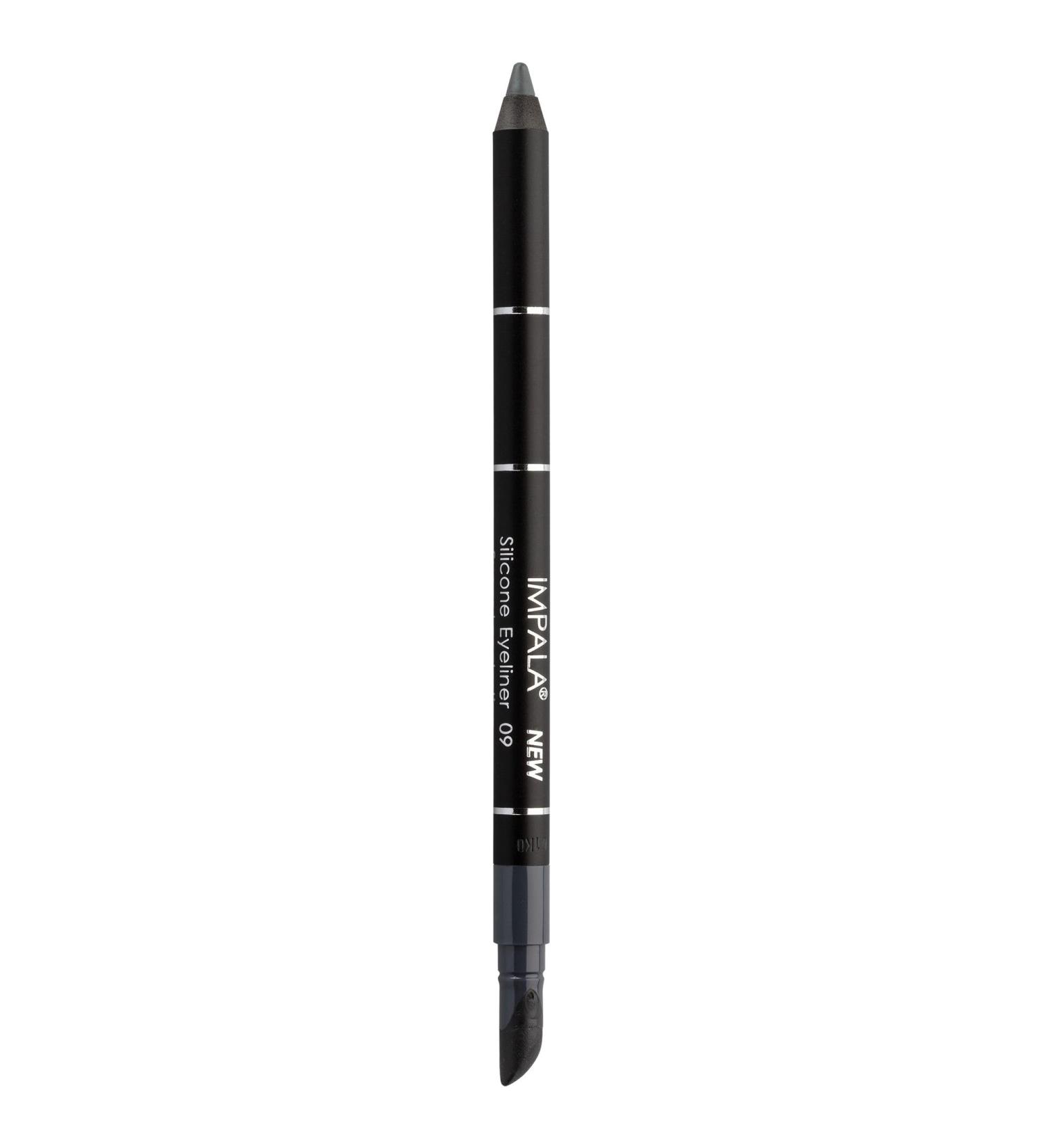 IMPALA Waterproof Eyeliner No. 09 - Dark Gray Matte | Long-Lasting, Water-Resistant Formula for Defined or Smudged Looks - Buy Online on SooperMarket.com