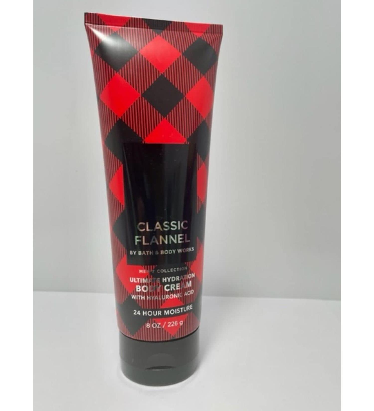 Bath and Body Works Men's Flannel Hydration Body Cream | Holiday 2021 Collection - Buy Online on SooperMarket.com