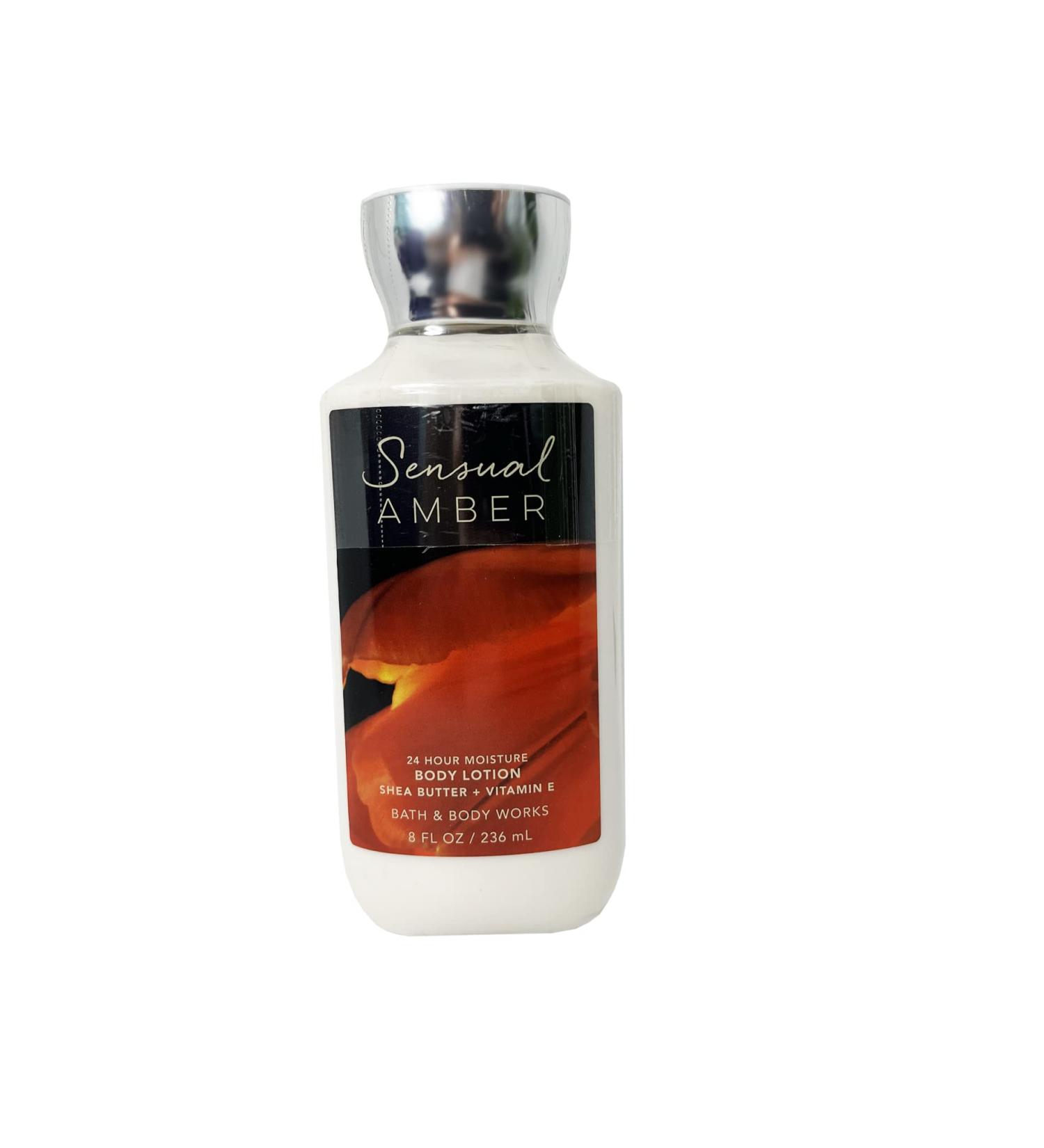 Bath & Body Works Sensual Amber Body Lotion 8 oz - Moisturizing & Nourishing - Buy Online on SooperMarket.com