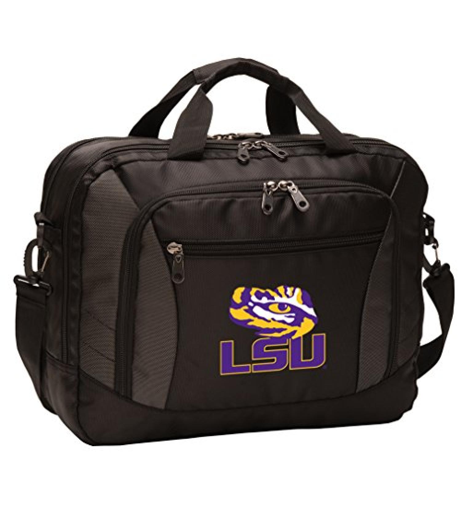 LSU Tigers Laptop Bag - Officially Licensed LSU Computer Bag - Buy Online on SooperMarket.com