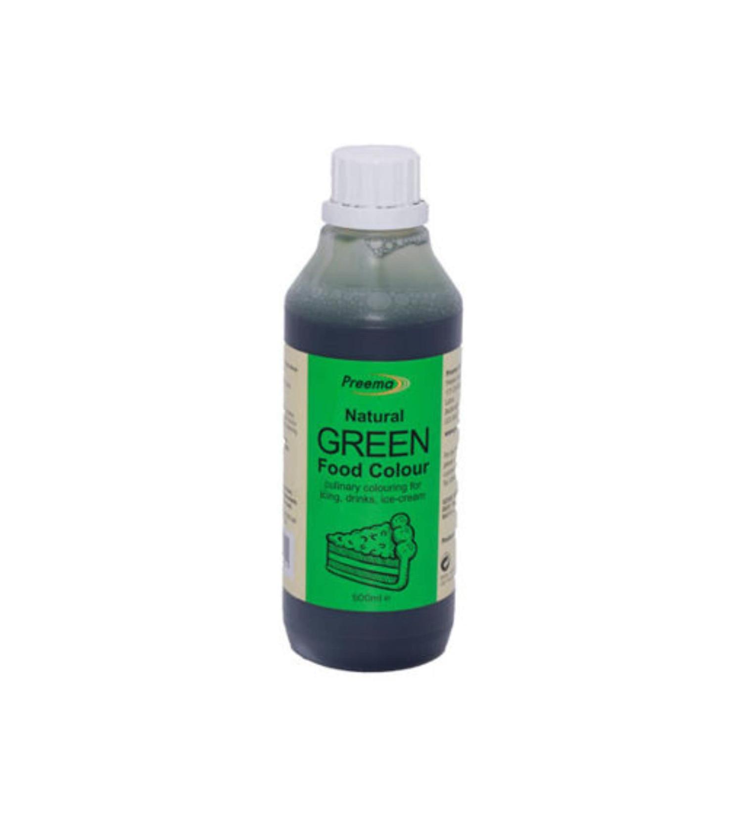 Preema Green Food Colouring 500ML Preema