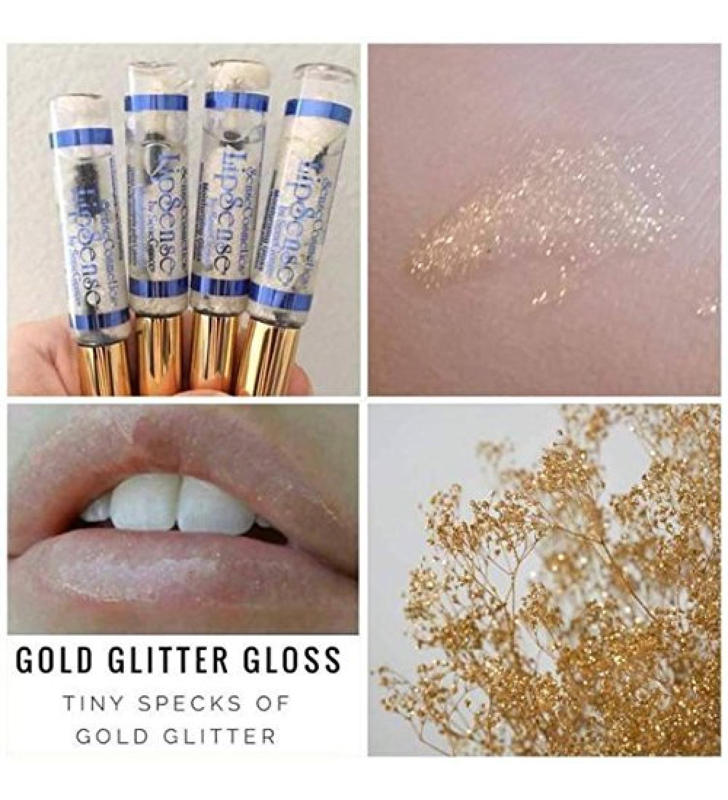 Gold Glitter Gloss