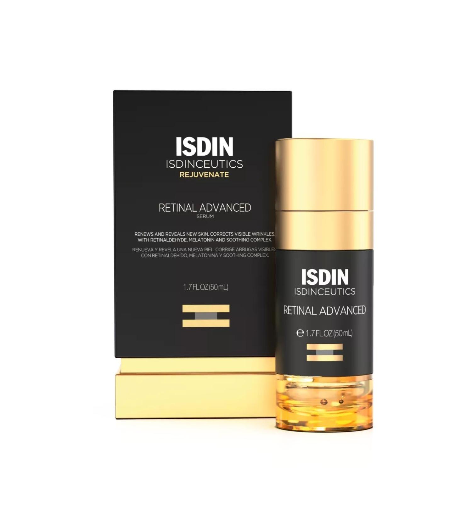 ISDIN Isdinceutics Retinal Advanced Night Serum - Rejuvenating Facial Treatment with Retinaldehyde & Melatonin | 1.7 FL OZ (50 ml) - International Shipping Available - Buy Online on SooperMarket.com