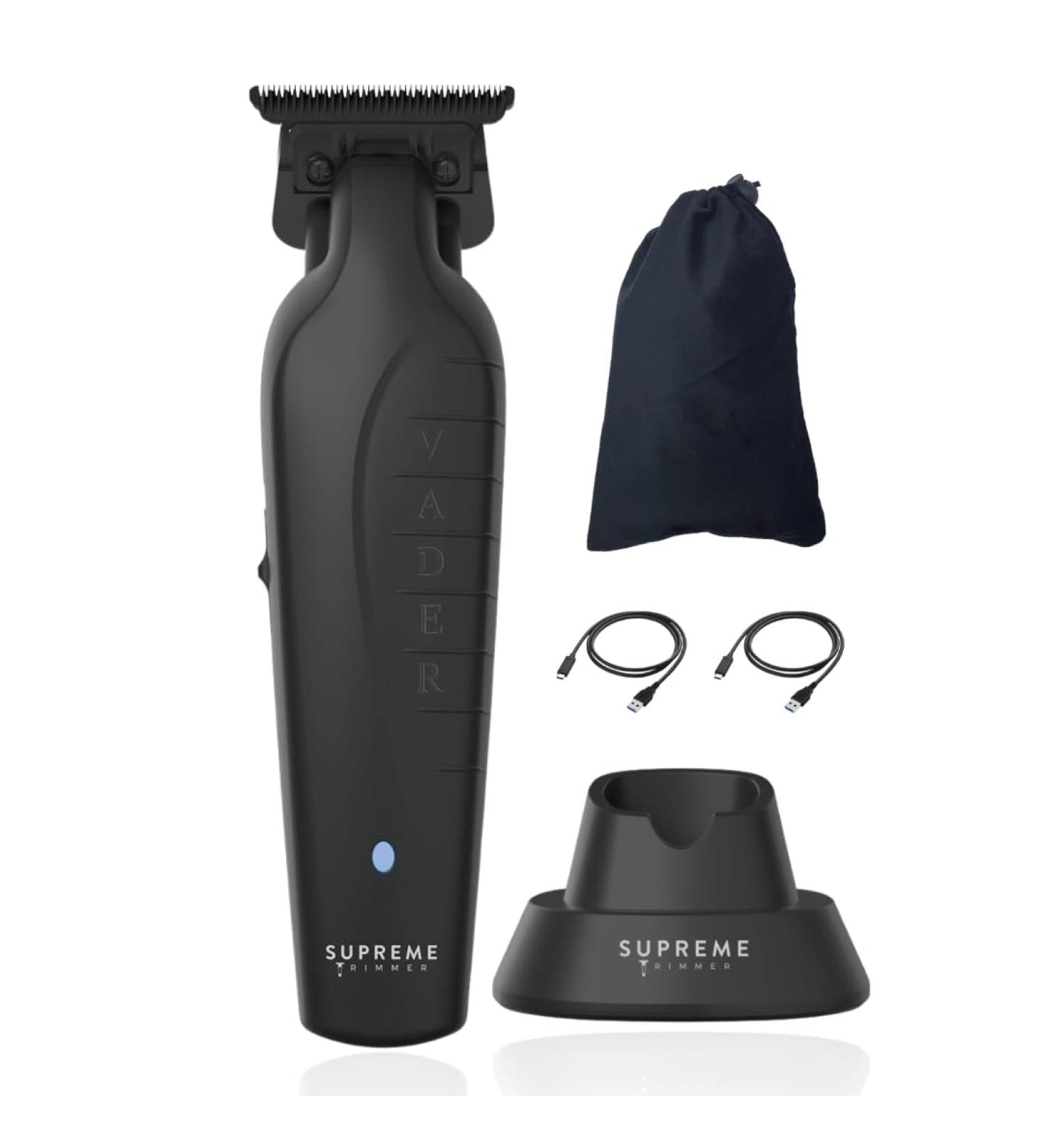 Supreme Trimmer Vader ST3778 | Cordless Beard & Hair Clipper with DLC T Blade | 210 Min Run Time | Premium Barber Liner - International Shipping Available - Buy Online on SooperMarket.com
