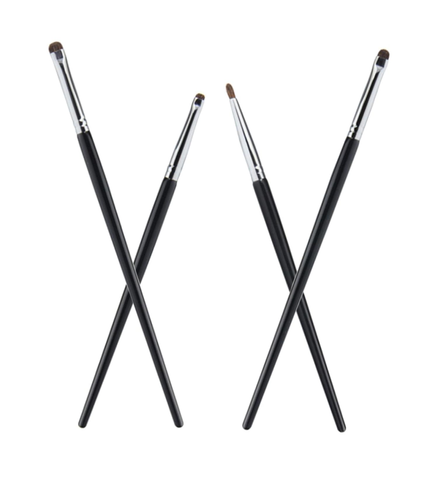HAPINARY 4pcs Eye Shadow Brush Set Eyeshadow Brush Eye Precision Brush Small Eyeliner Brush Hair - Buy Online on SooperMarket.com