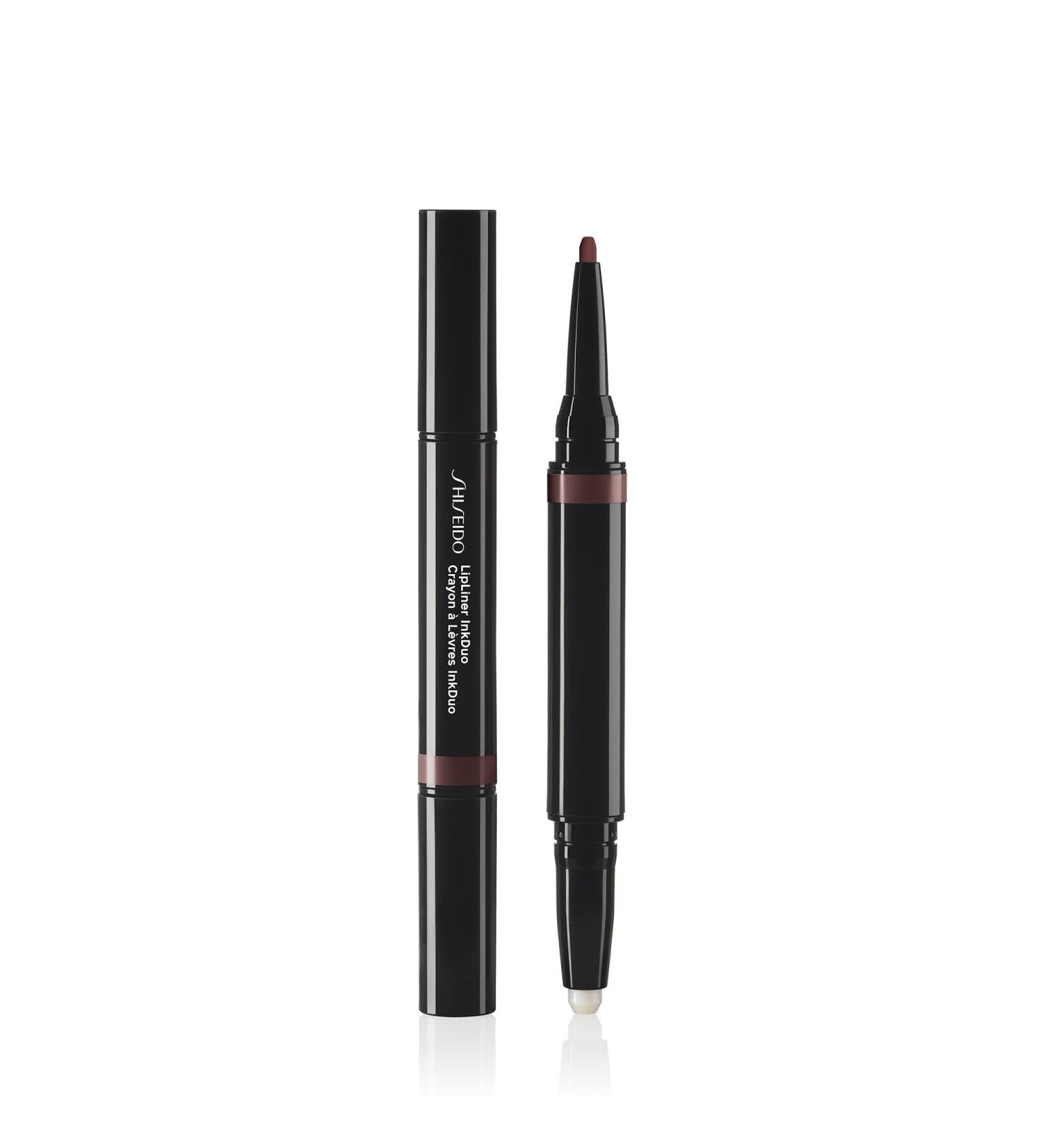 Shiseido LipLiner InkDuo Espresso 12 - Long-Lasting 8-Hour Wear - Minimizes Fine Lines - Non-Drying Formula - Buy Online on SooperMarket.com