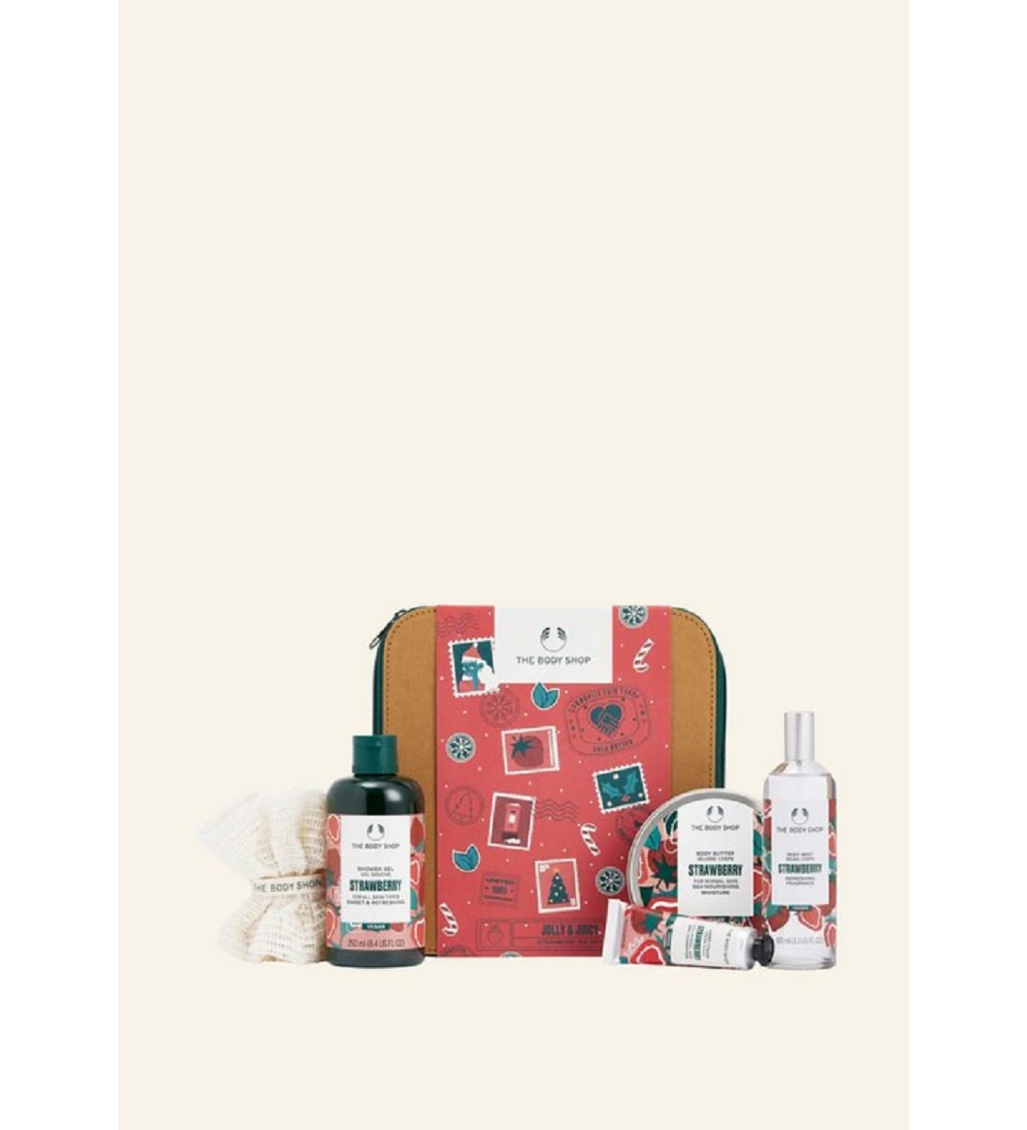The Body Shop Jolly Juicy Strawberry Big Essential 5-Pieces Gift