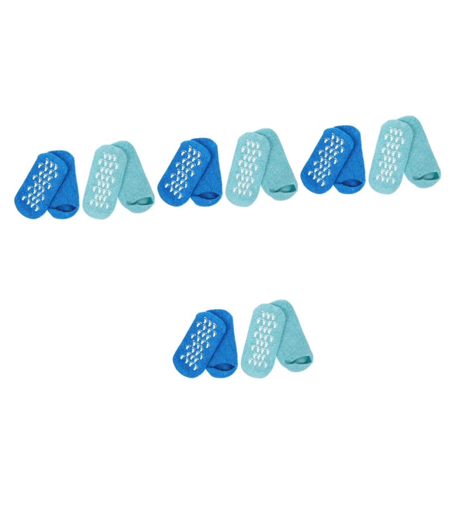 minkissy 8 Pairs Gel Socks Miss Foot Cotton Yarn Commodity - Buy Online on SooperMarket.com