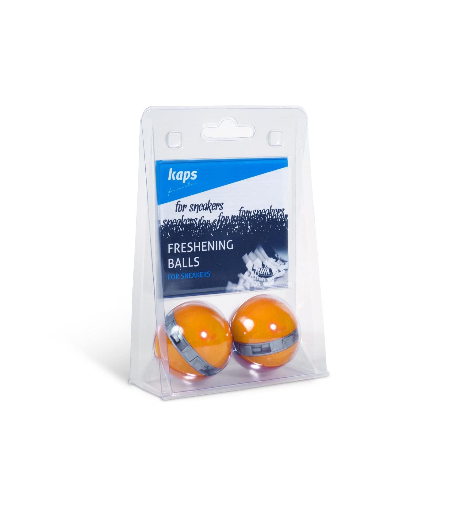 Kaps Shoe Odor Buster Balls with Hydrogel Tech - Orange, Natural Aromas, Prevents Bad Smell, Refreshing Scent - Buy Online on SooperMarket.com
