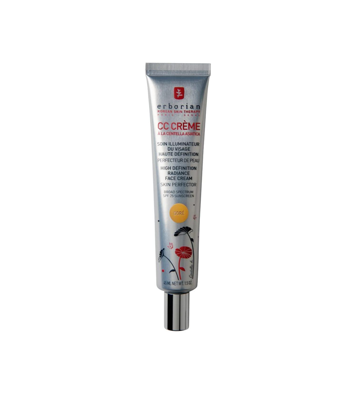 Erborian CC Cream with Centella Asiatica - Korean Skincare Tinted Moisturizer SPF 25 - Fair Shade 15 ml (Pack of 1) - Buy Online on SooperMarket.com