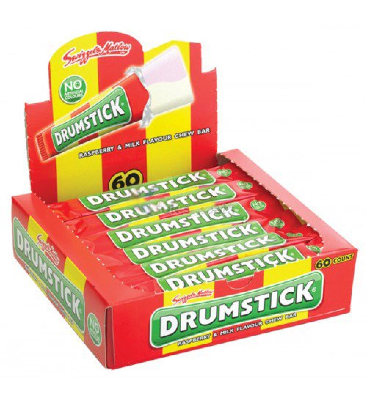 Swizzels Matlow Drumstick Chew Bar (60 Pieces)