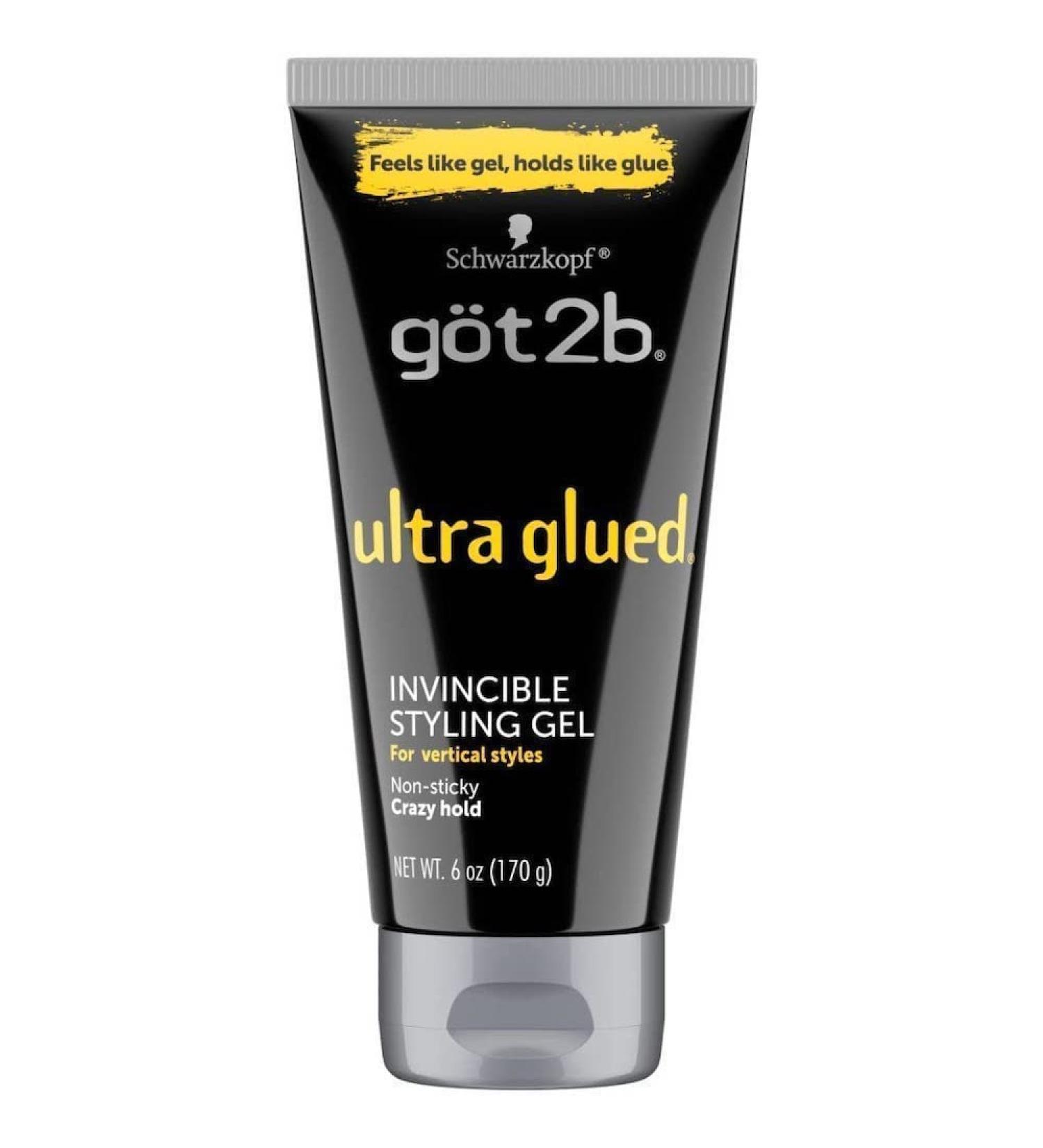 got2b Ultra Glued Invincible Styling Gel 6 oz Unscented - 1 Pack - Buy Online on SooperMarket.com