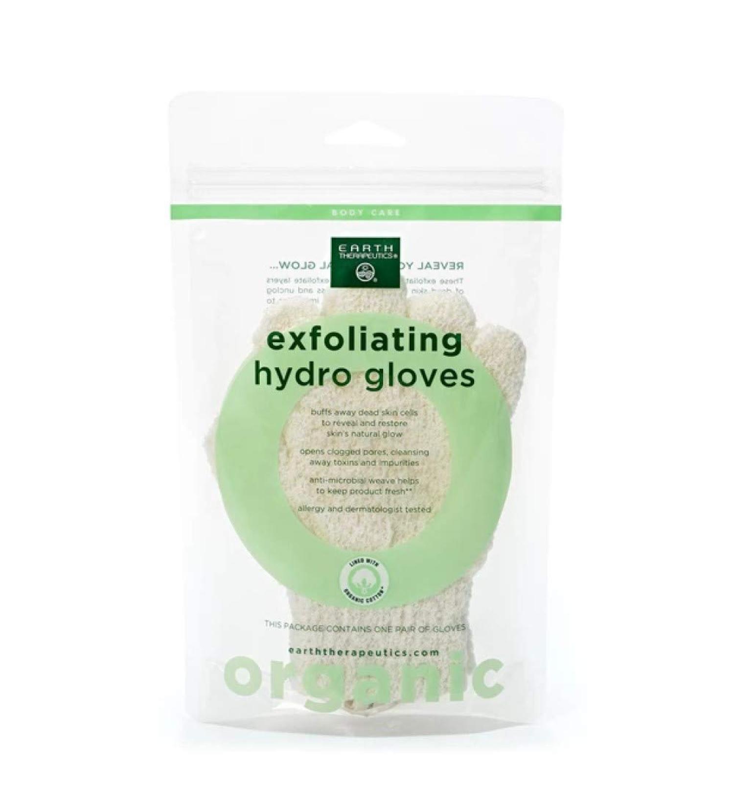 Earth Therapeutics: Exfoliating Hydro Gloves (3 pack)