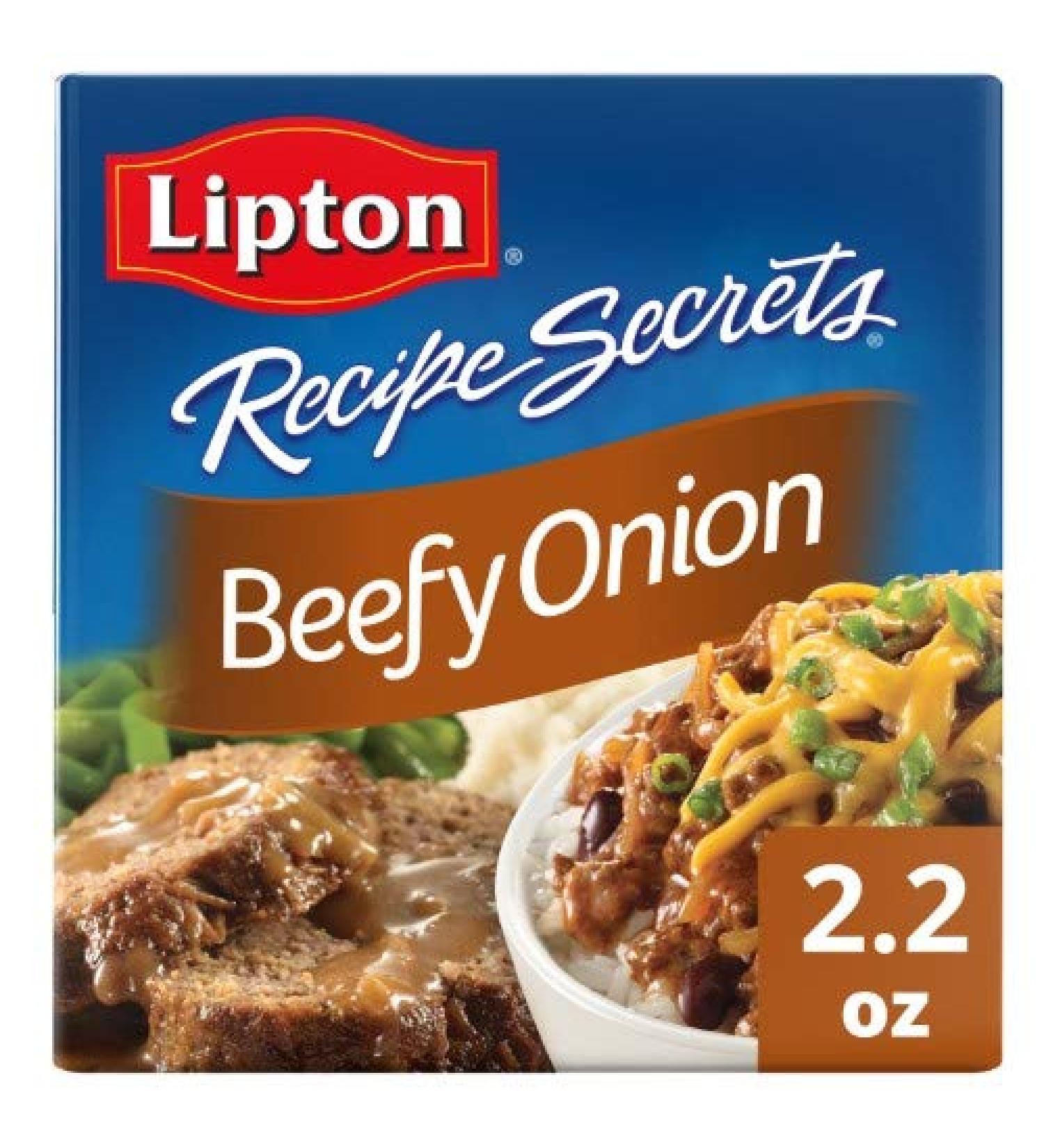 Lipton Recipe Secrets Soup & Dip Mix Beefy Onion (Pack of 2)